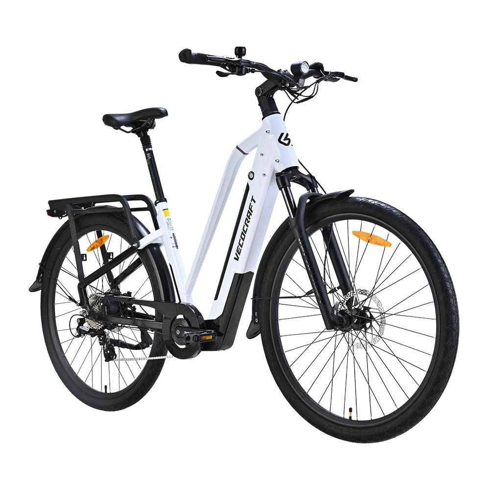 VECOCRAFT E-Bike Trekkingrad GAEA 13AH, 8 Gang Shimano, Heckmotor, 468 Wh