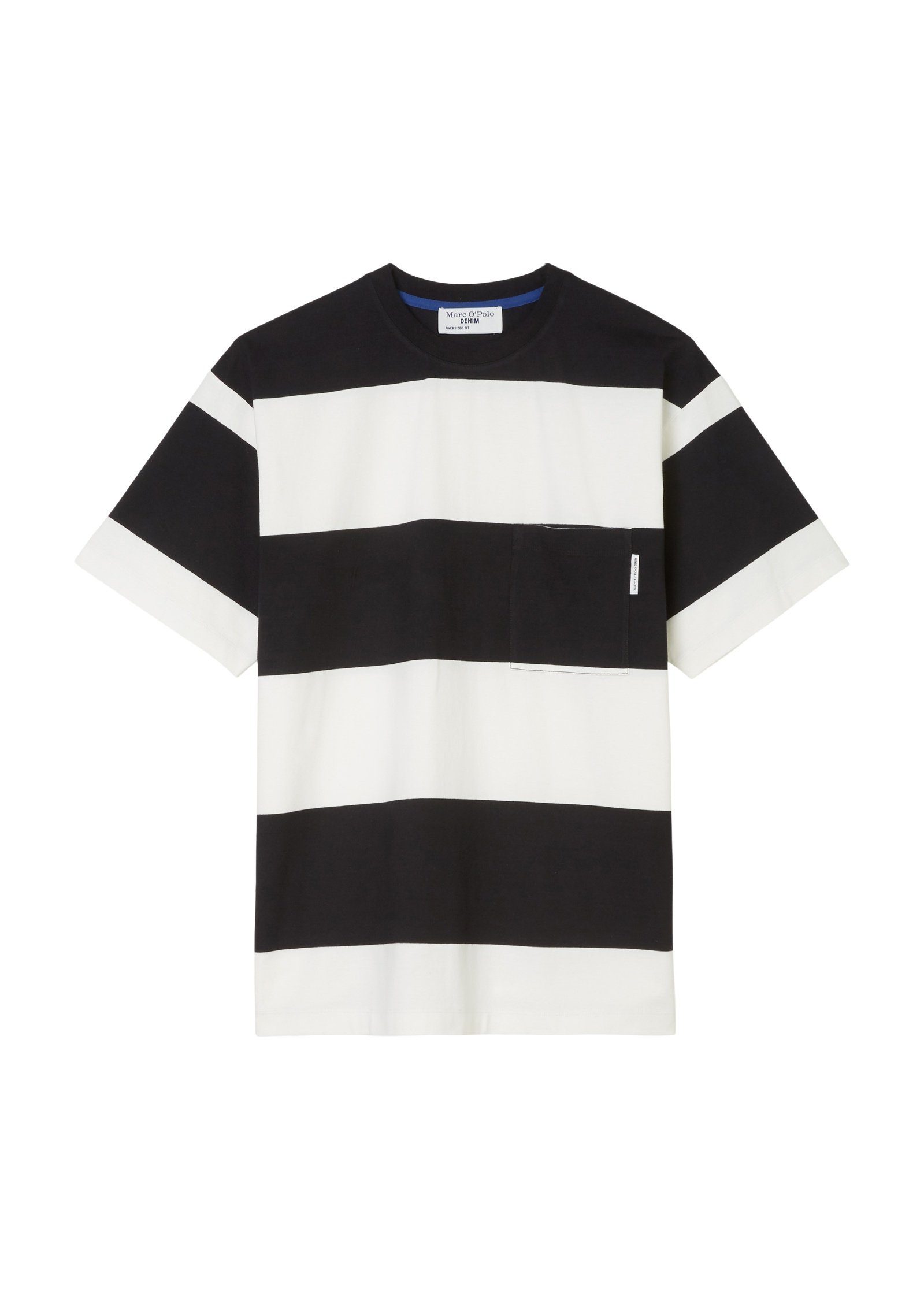 Marc O'Polo DENIM T-Shirt aus Heavy Jersey-Qualität schwarz