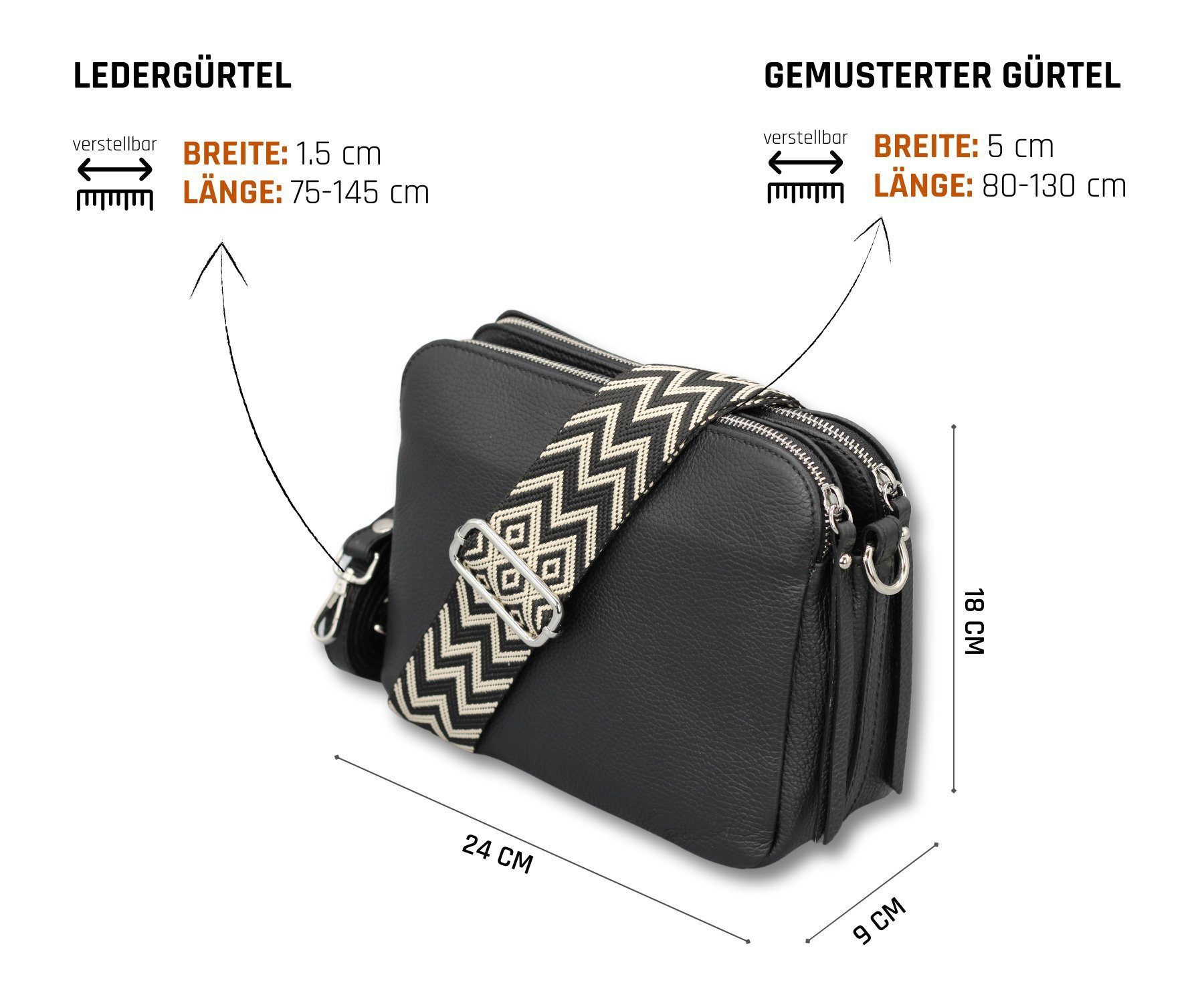 Adel Bags Schultertasche MARA Umhängetasche für günstig online kaufen