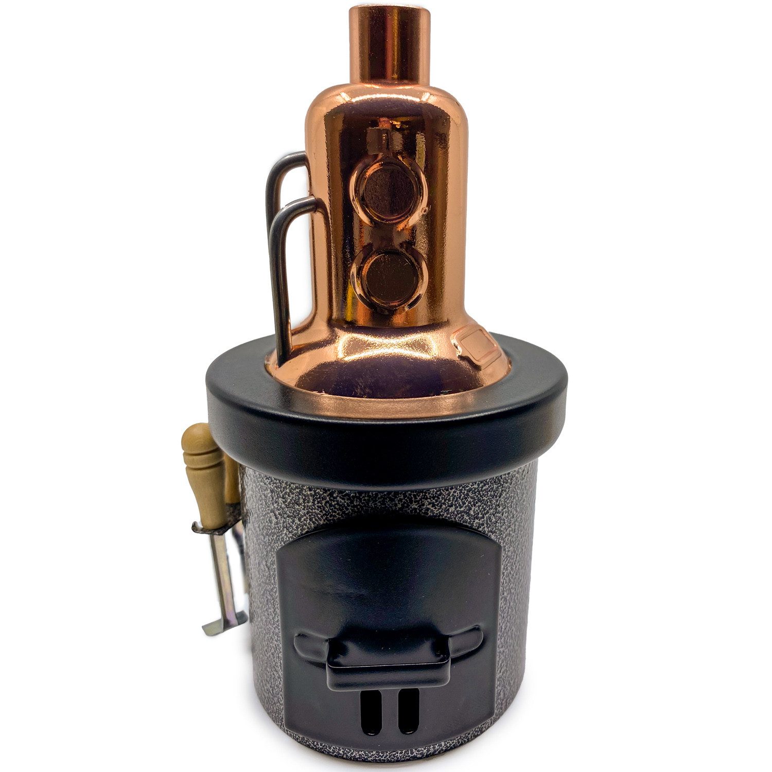 Crottendorfer Räucherhaus Destillator Hammerschlag, Hergestellt in Deutschland Original Erzgebirge