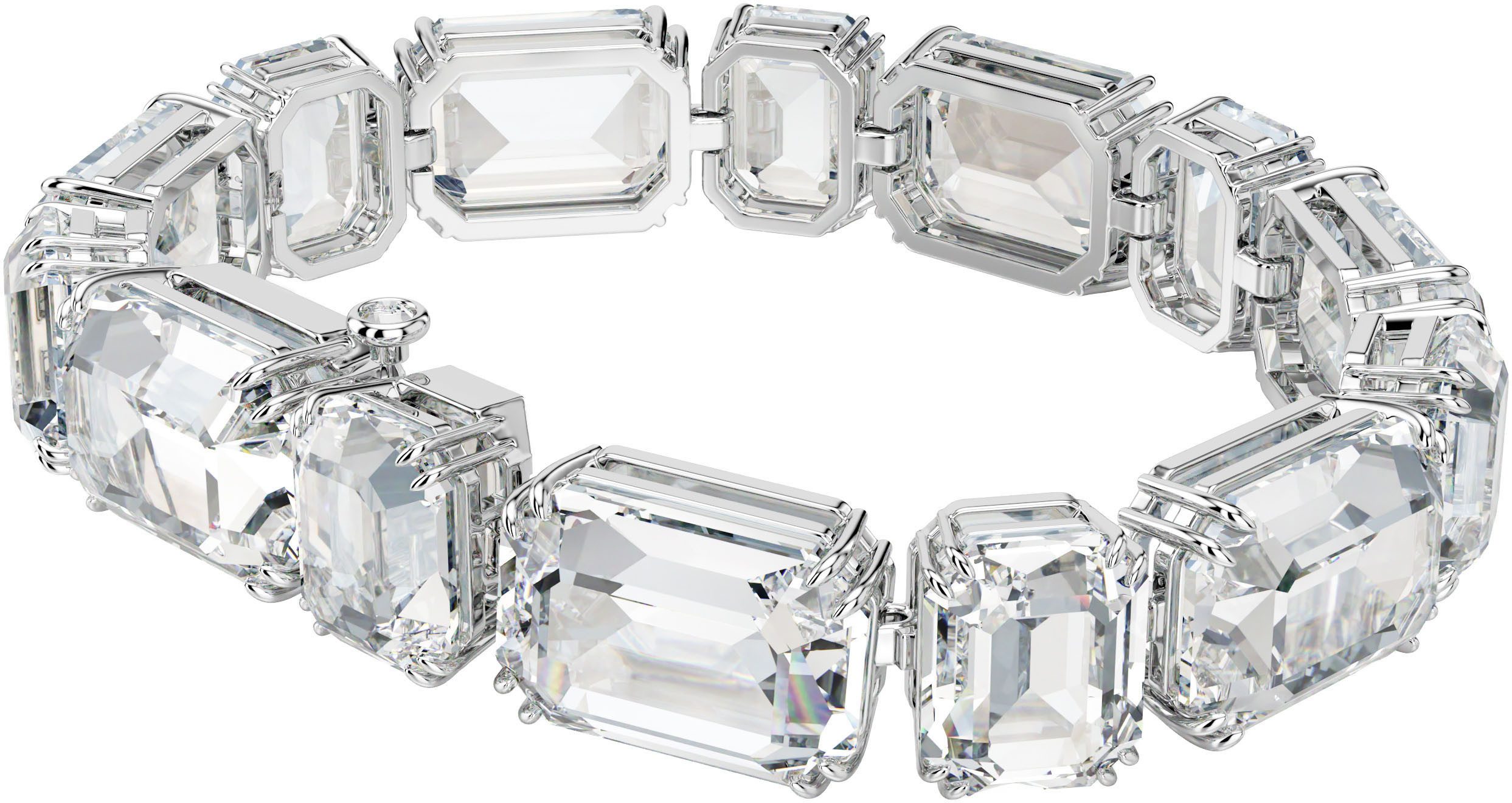 Swarovski Armband Schmuck Geschenk Millenia Tennis Armkette, mit Swarovski® Kristall