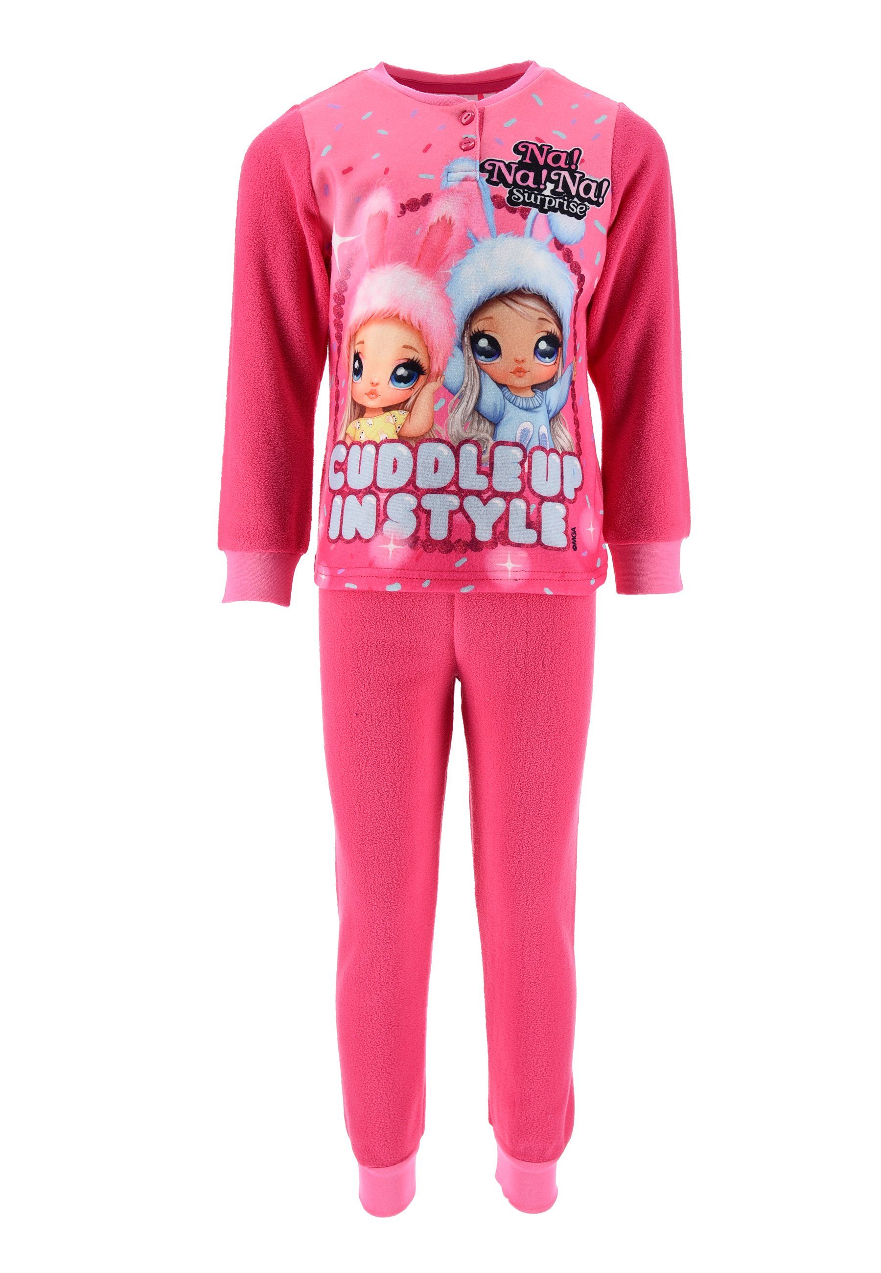 Schlaf-Hose Schlafanzug Na! Surprise + Kinder tlg) Shirt Schlafanzug Pyjama (2 Na! Na! Kinder Mädchen Langarm