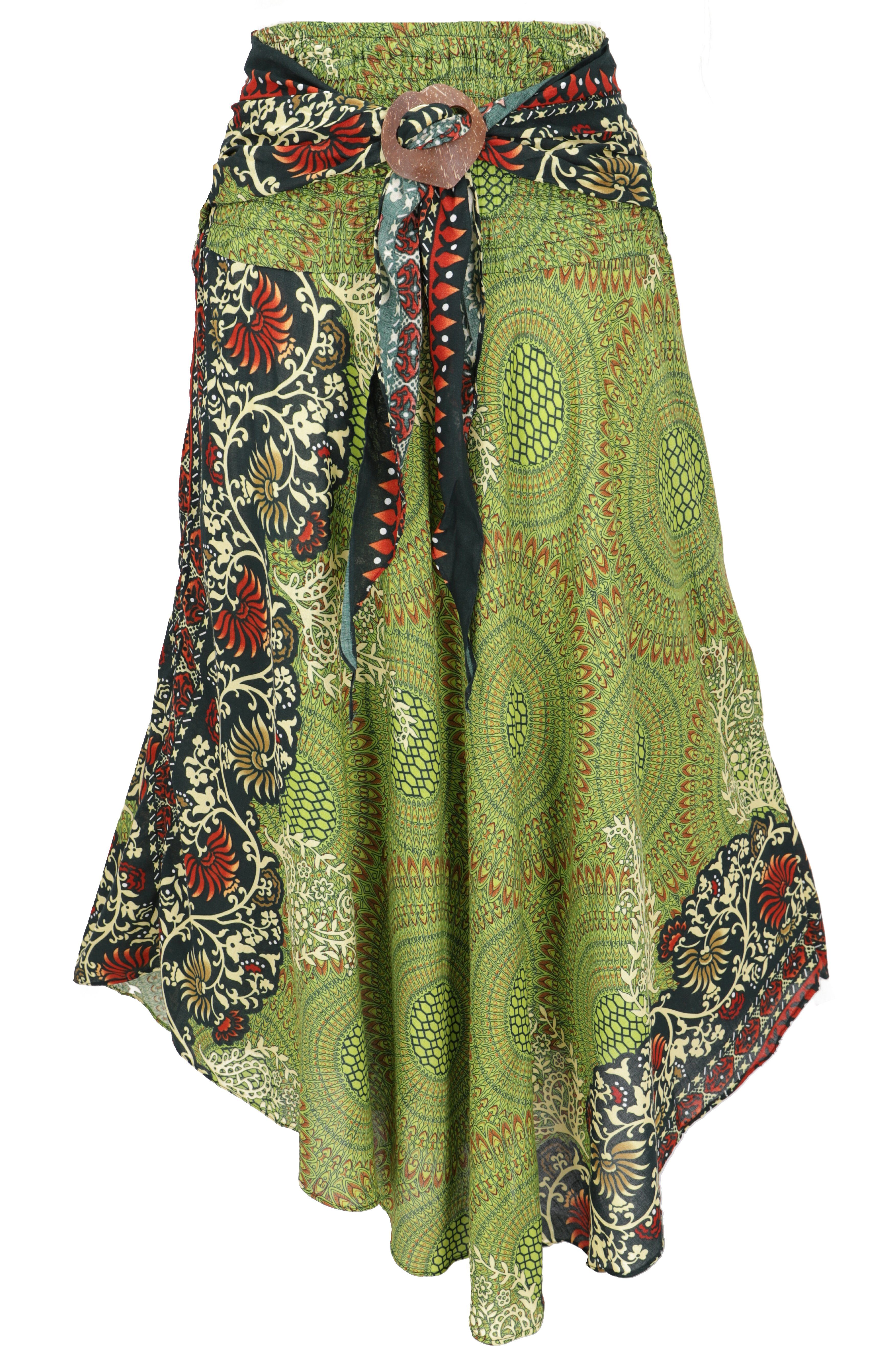 Guru-Shop Minirock Boho Sommerrock, Maxirock Hippie günstig online kaufen
