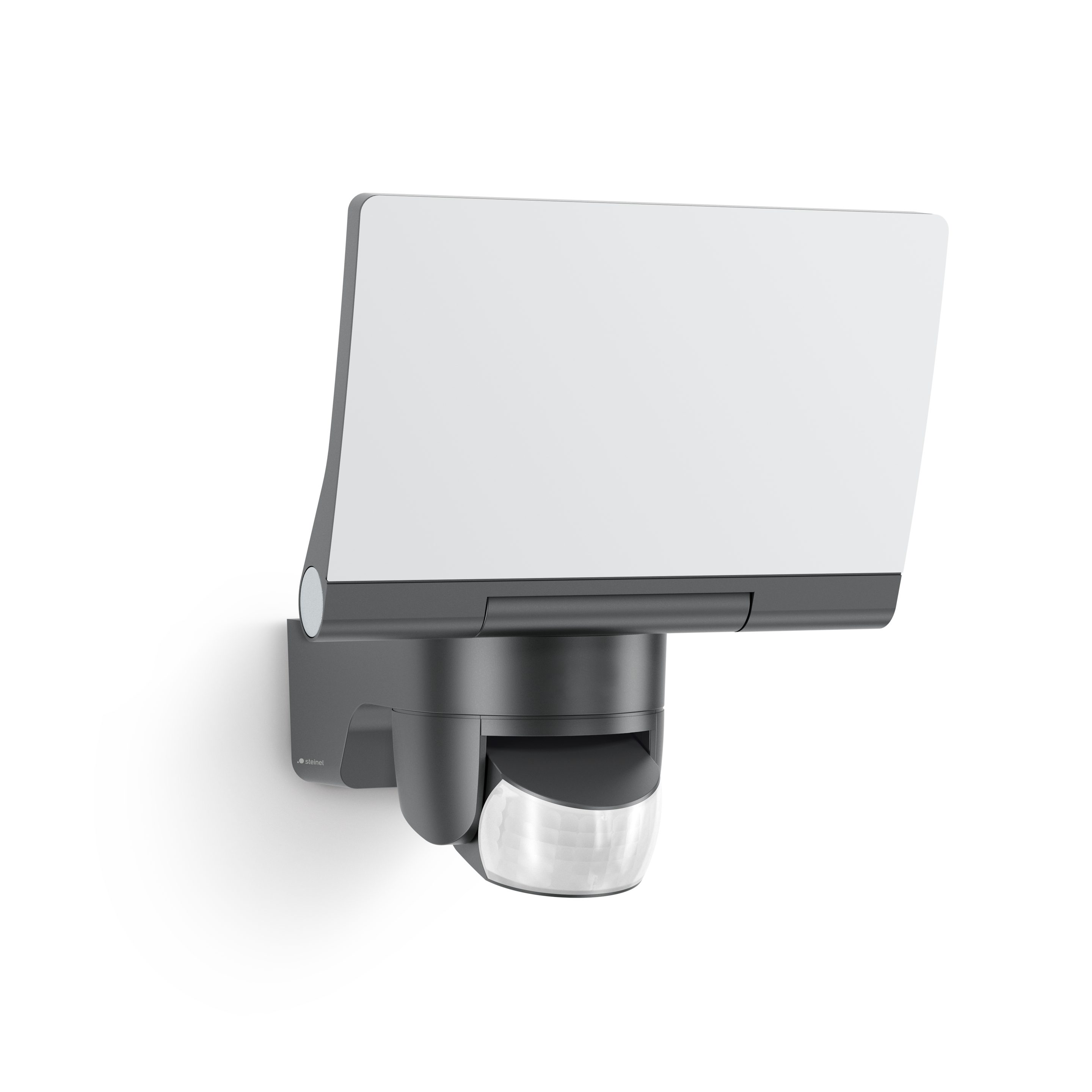 steinel LED Wandstrahler XLED home 2, LED fest integriert, Warmweiß, 3000K, 13.7W, voll schwenkbar, mit Bewegungsmelder