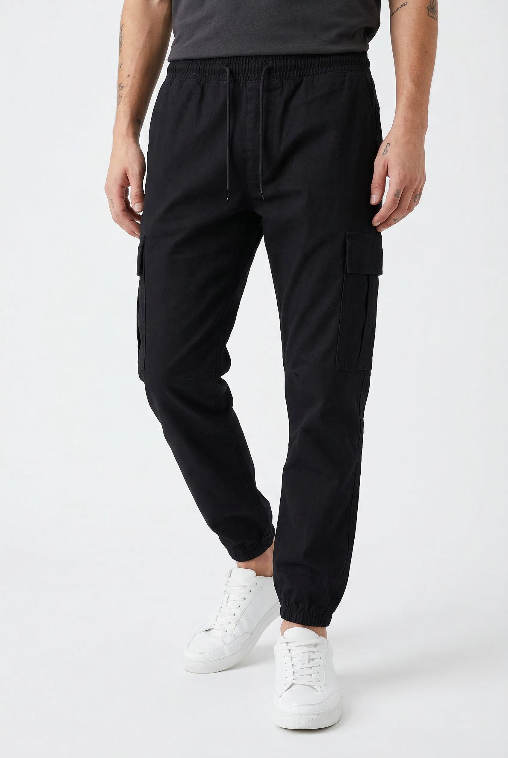 Jack & Jones Cargohose JPSTKANE DYLAN CUFFED CARGO RET