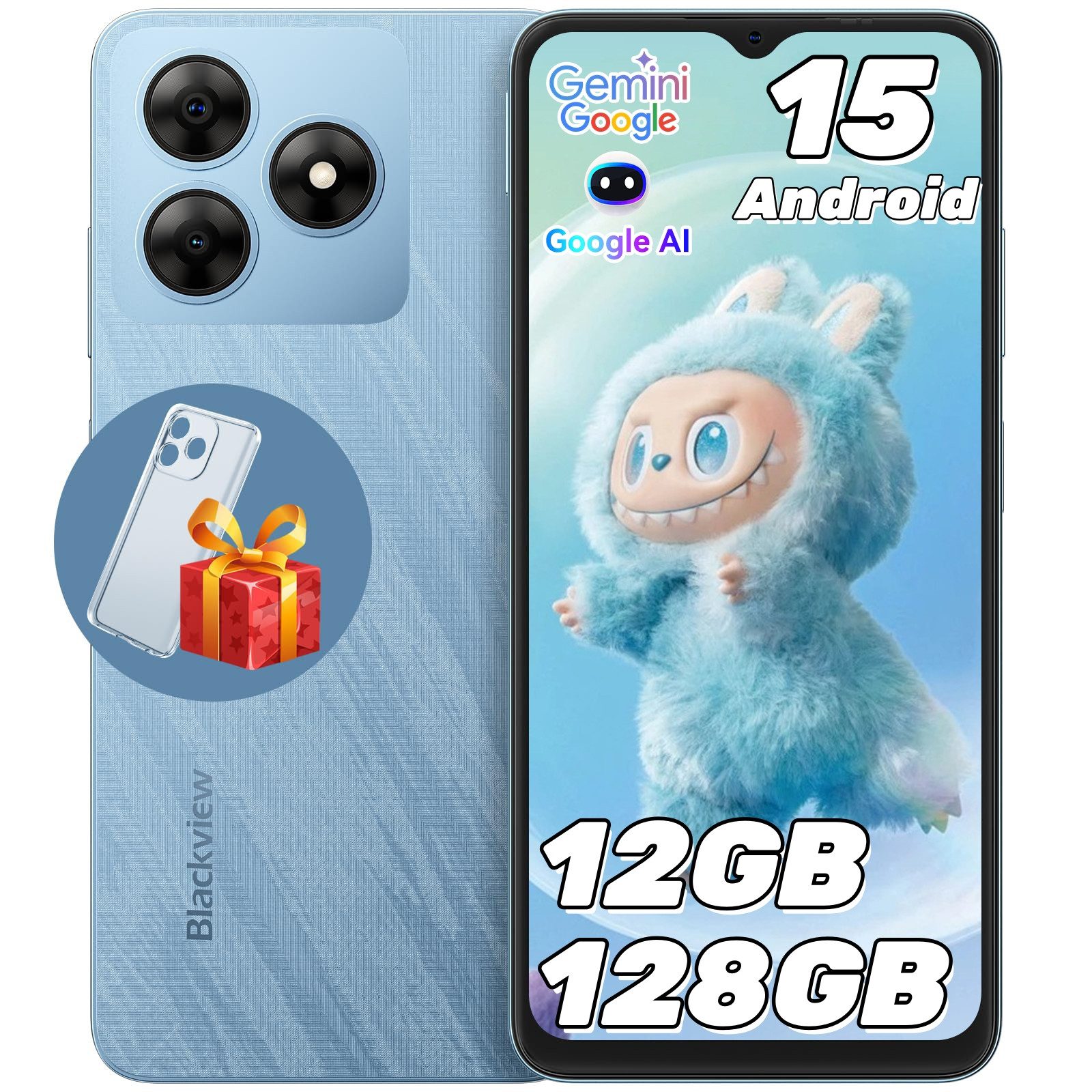 Wave8 4+128GB AI ohne vertrag Smartphone