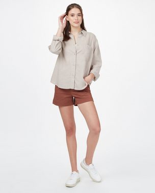 tentree Funktionsbluse W HEMP BUTTON FRONT SHIRT OATMEAL
