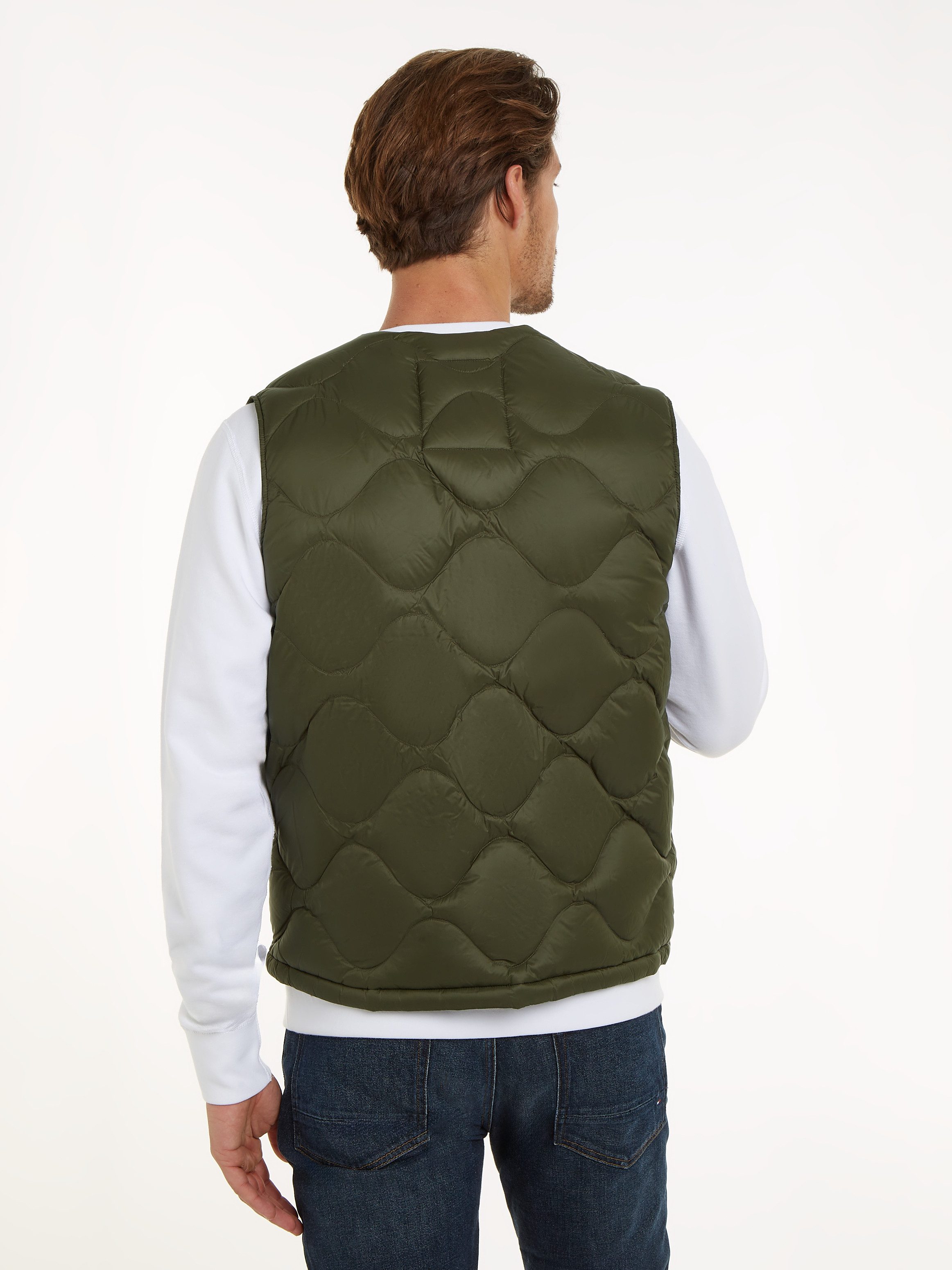 Tommy Hilfiger Steppweste ONION QUILTED DOWN LINER VEST mit Zwiebelsteppung