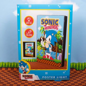 Fizz creations Dekolicht Sonic The Hedgehog Poster Licht, LED fest integriert, Offiziell Lizenziertes Sonic The Hedgehog-Merchandise