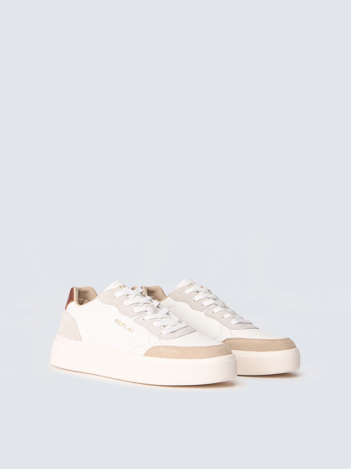 Replay NOTTING DRIFT Plateausneaker Schnürschuh, Halbschuh, Freizeitsneaker mit Logoschriftzug