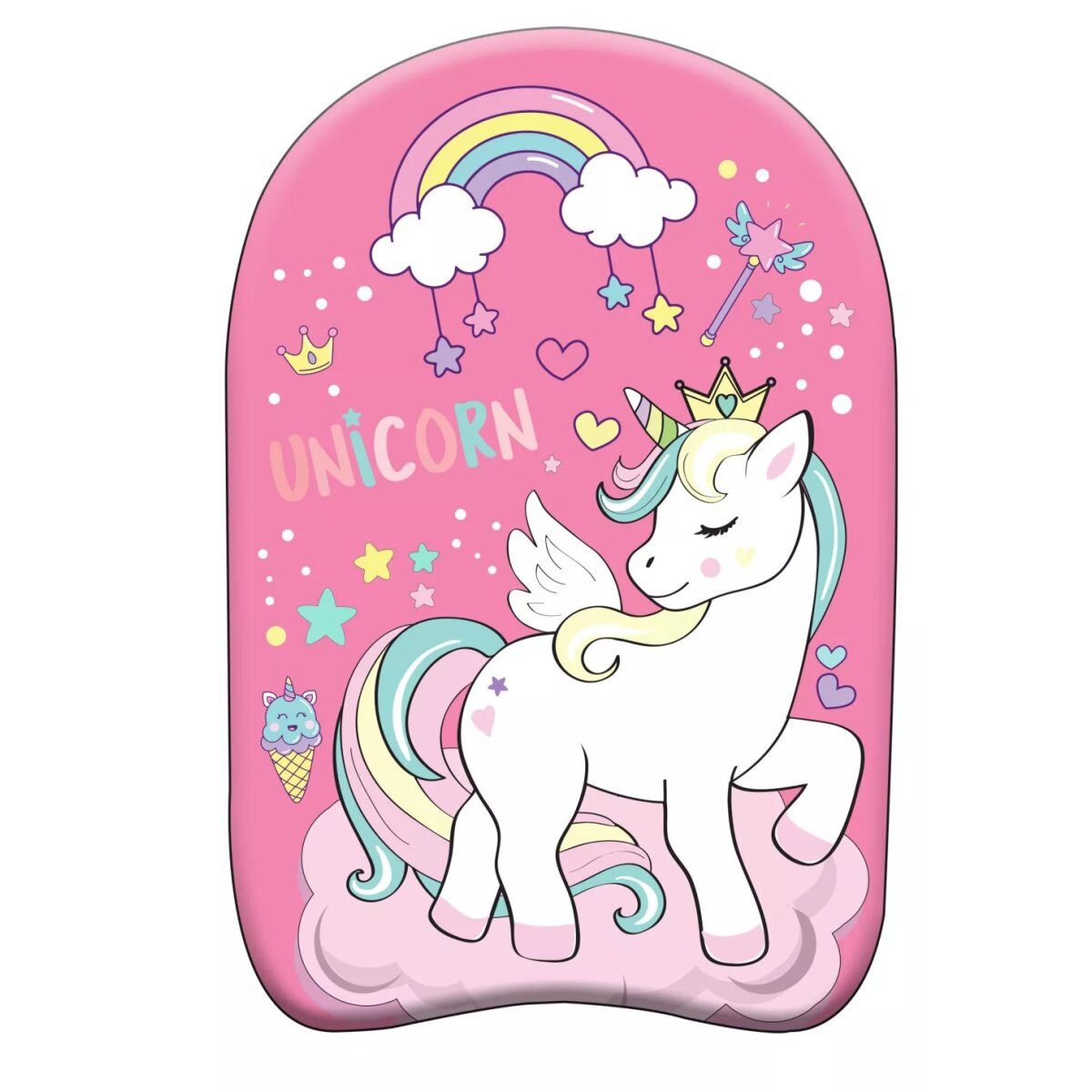einhorn Schwimmbrett Einhorn Dreamy Kickboard, Schwimmbrett 45 cm (1-tlg)