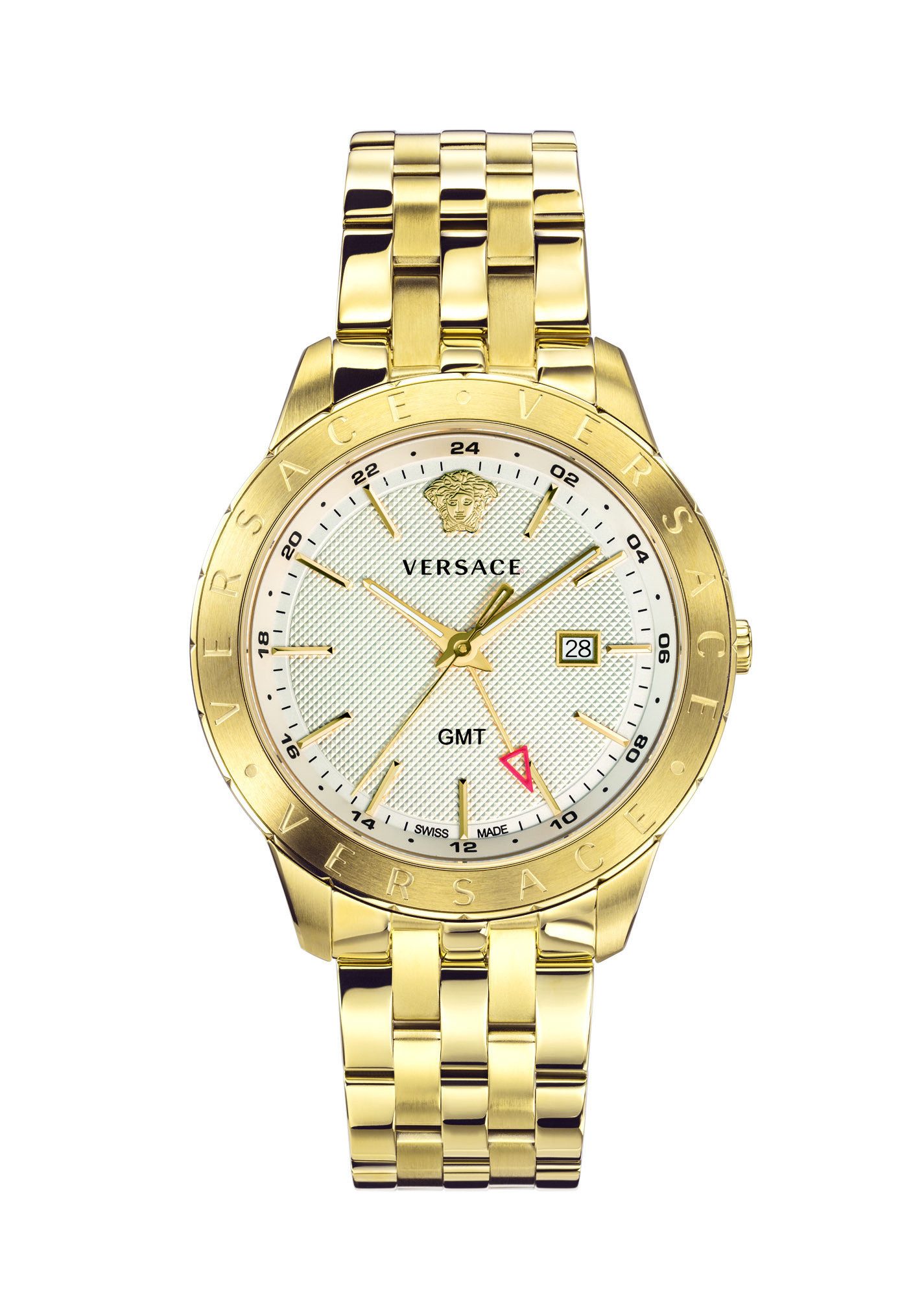 Versace Quarzuhr Analoguhr für Herren, (1-tlg)