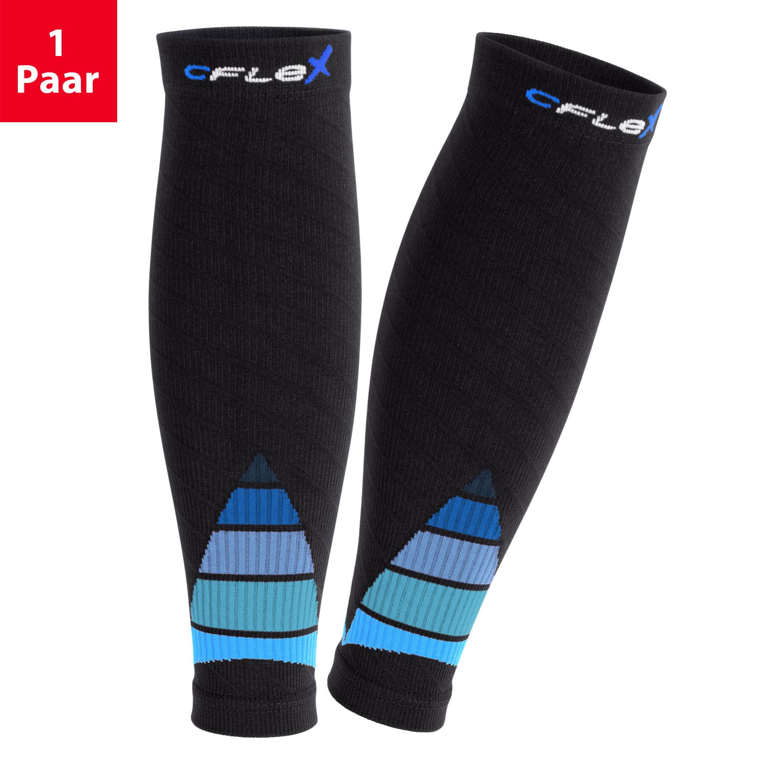 CFLEX Stütz-Stulpen Sport Running Stulpen mit Kompression (1 Paar oder 2 Paar)