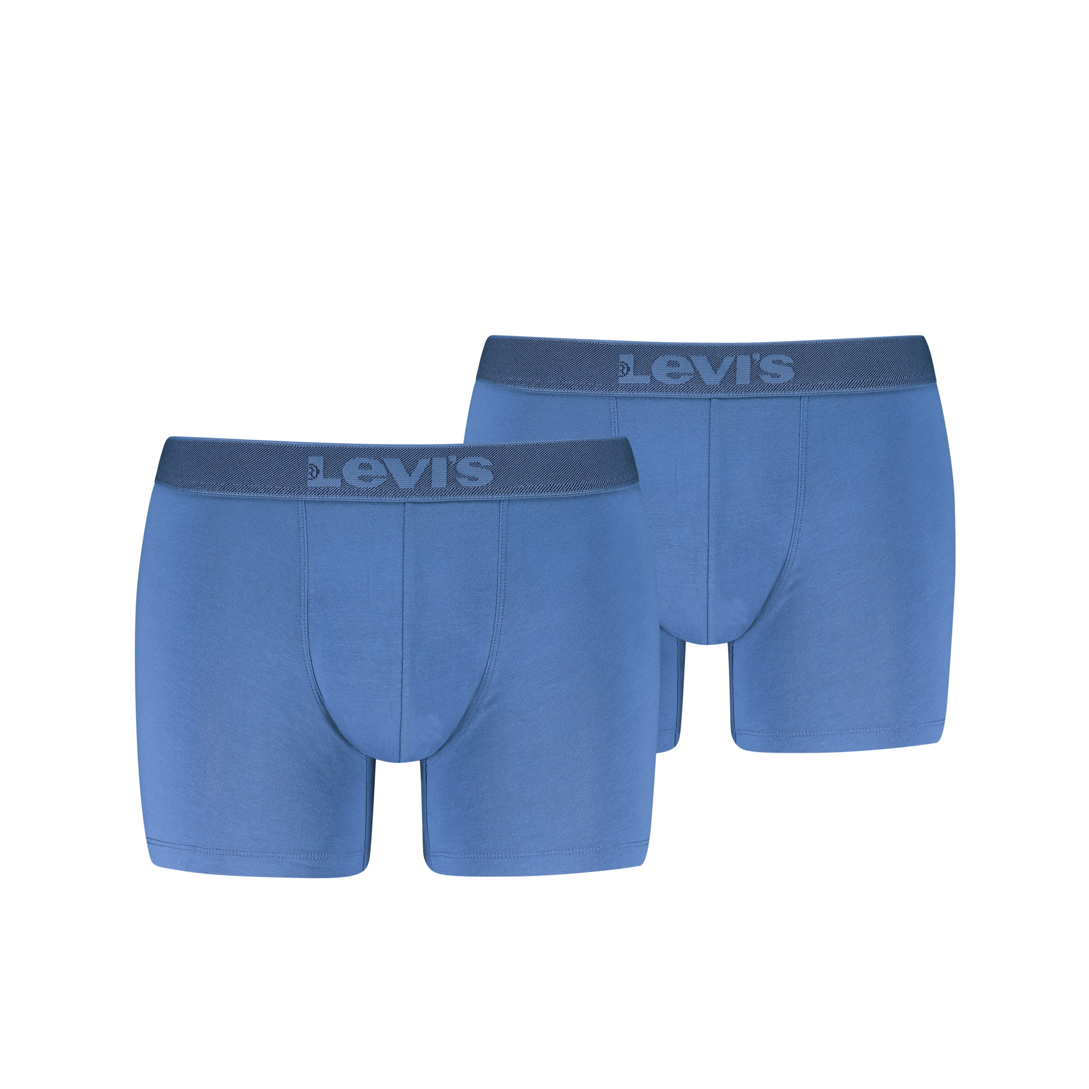 Levi's® Boxershorts LEVIS MEN TWILL WB BOXER BRIEF 2P (2er Pack) ohne Eingriff, Stretchbund