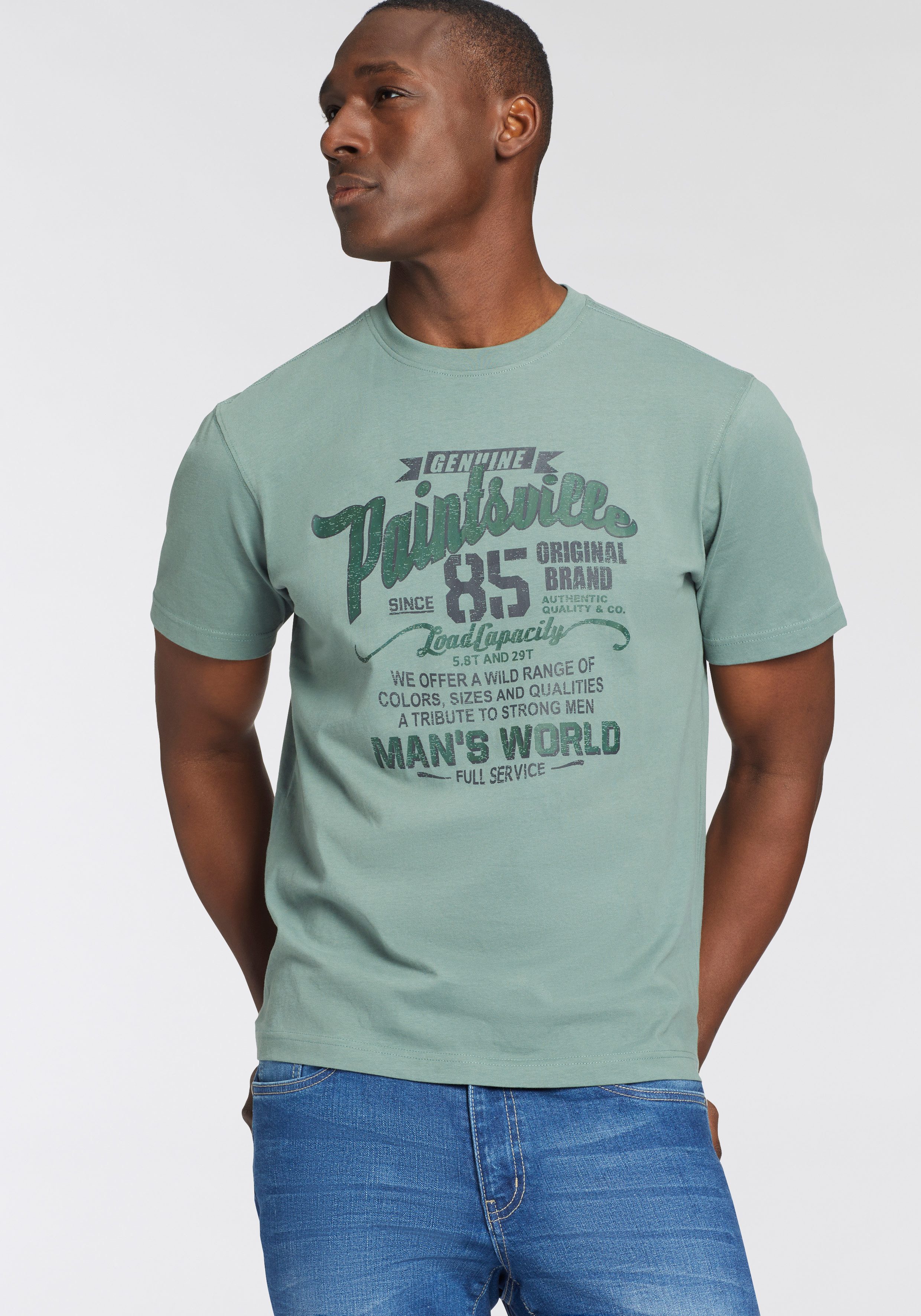 Man's World T-Shirt mit Print