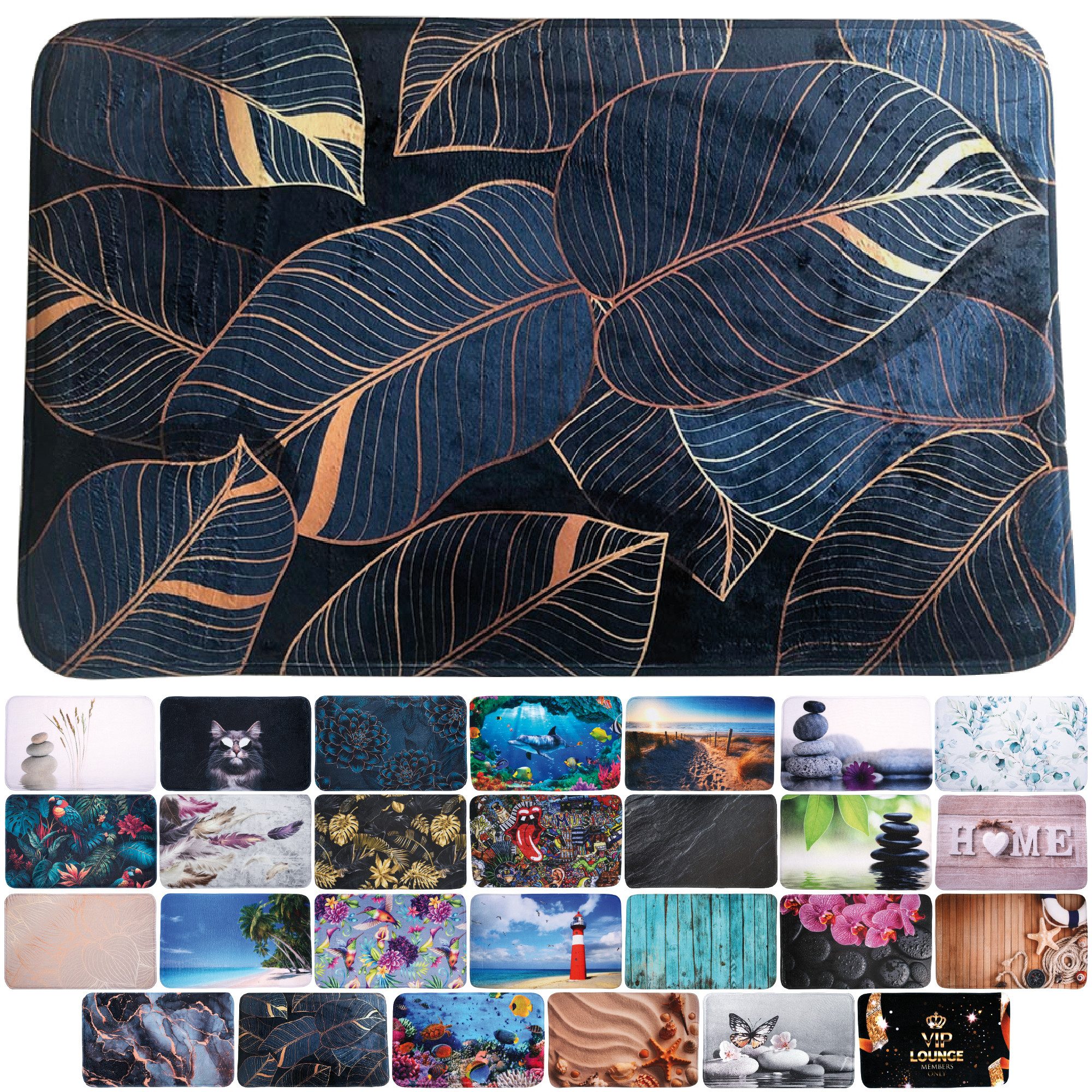 Sanilo Badematte mit Motiv, viele schöne Badteppiche zur Auswahl, rutschhem günstig online kaufen