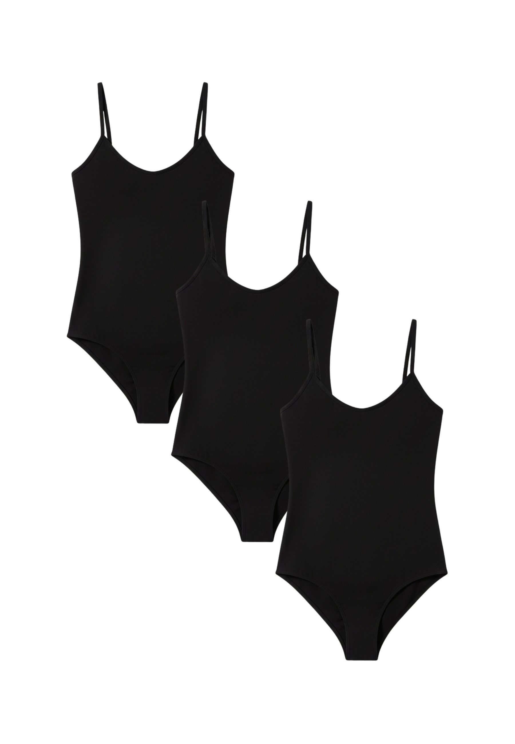 Diademita Body BASIC MAX Body Top Frauen 3er-Pack (Set, 3-tlg., 3er Pack)