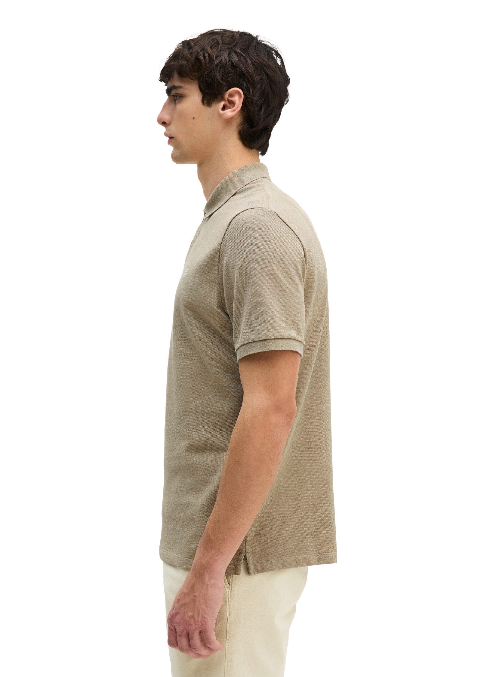 Marc O'Polo Poloshirt aus reiner Bio-Baumwolle