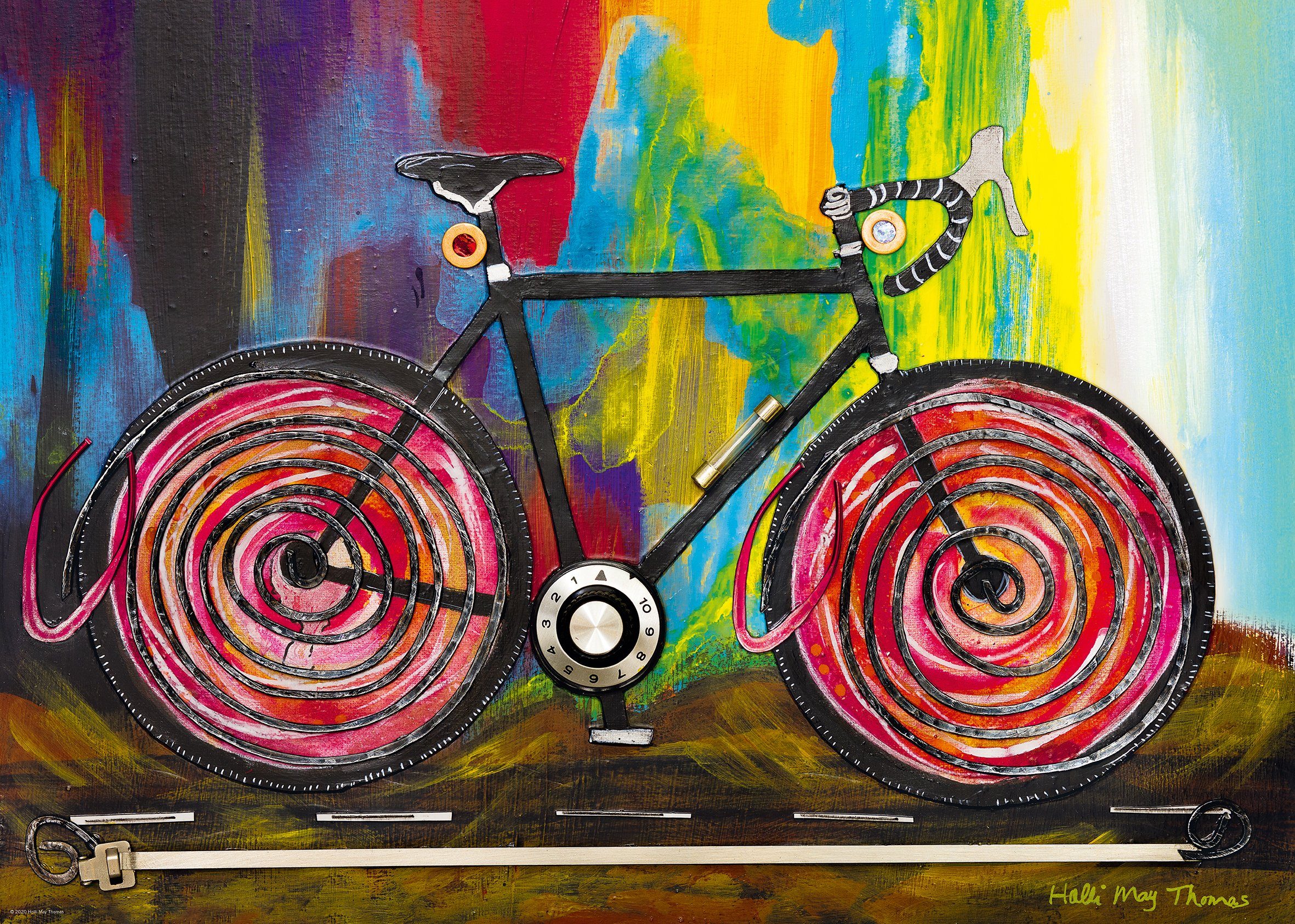 1000 / HEYE Momentum Puzzleteile, in Made Puzzle Germany Bike Art,