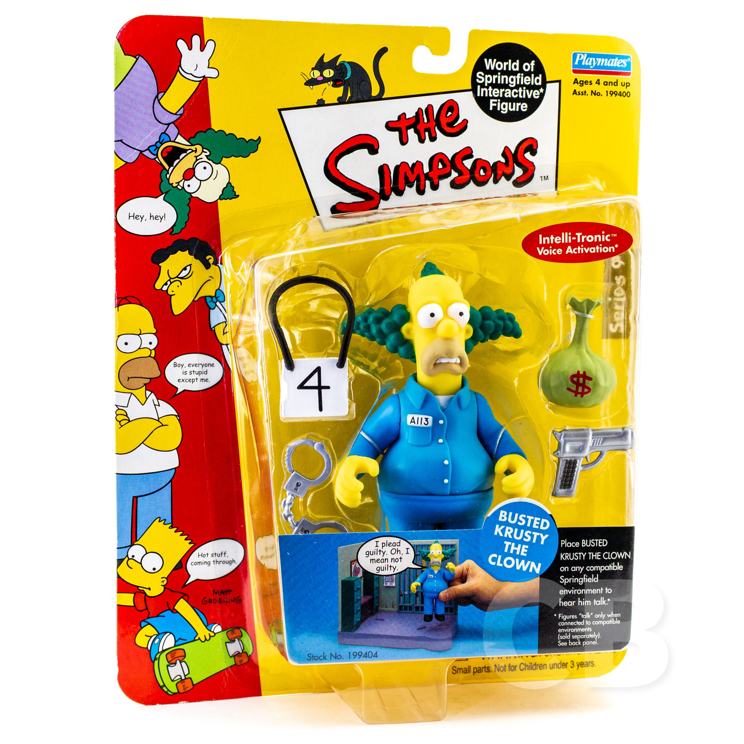 Playmates Toys Actionfigur World of Springfiel The Simpsons, Размер ca. 12 cm