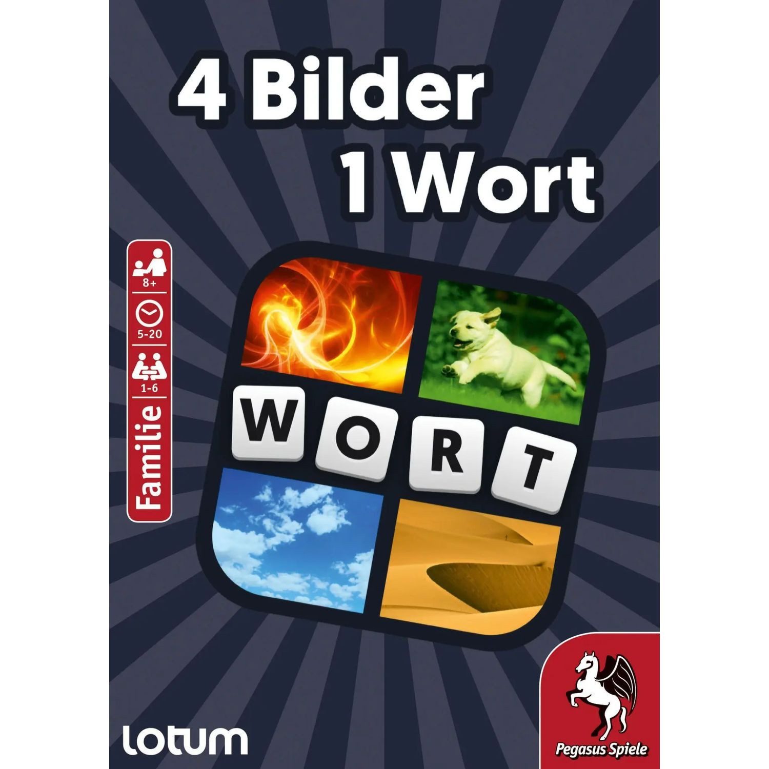 Pegasus Spiele Spiel 4 Bilder 1 Wort - Das Kartenspiel