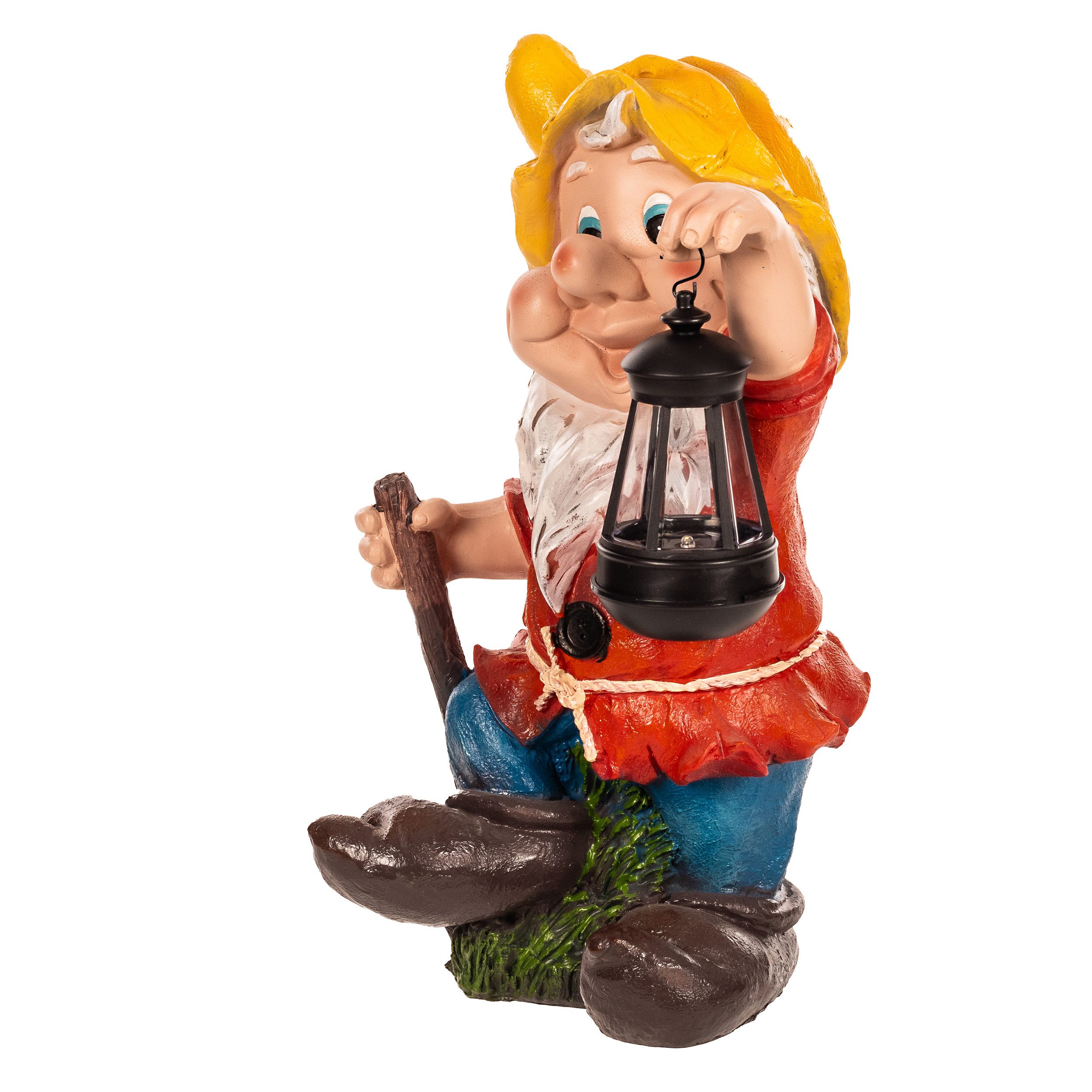 BIRENDY Dekofigur BIRENDY Gartenzwerg Gartenwichtel LED günstig online kaufen