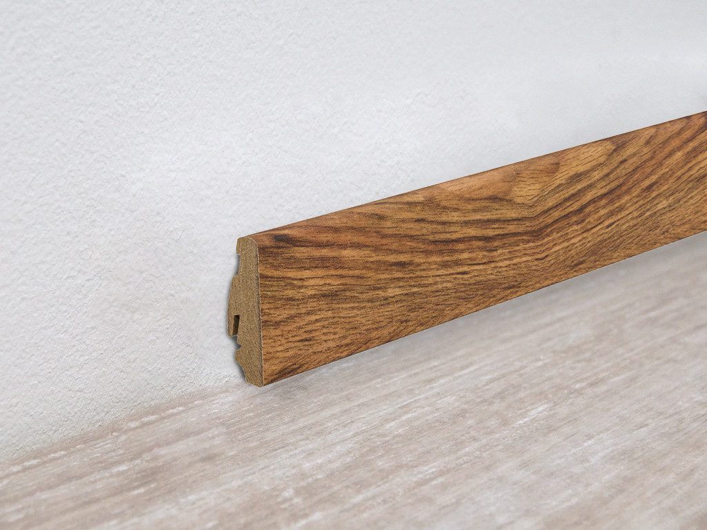 HARO Sockelleiste HARO Sockelleiste Eiche Altholz Braun 58×19 mm 2.2 m, L: 220 cm, H: 5.8 cm, 1-St.