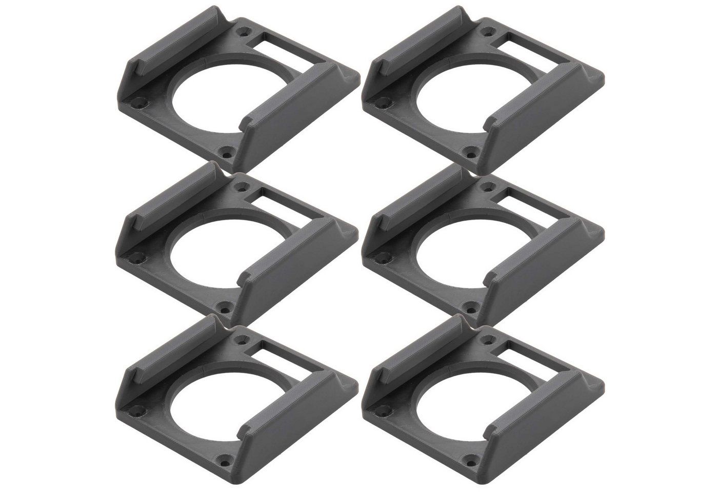 Thumbnail - TSB Werk Werkzeughalter Akku Halter für Makita Halterung Halter Wandhalter, 6-tlg., Wandhalterung, 14,4V / 18V