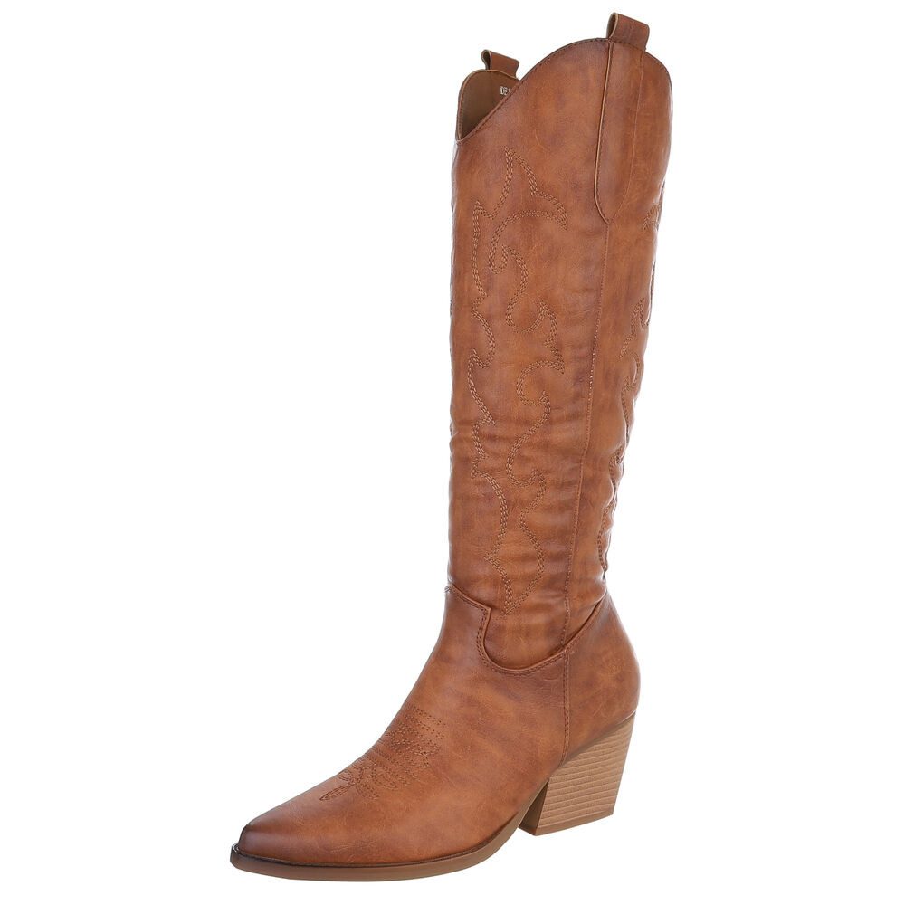 Ital-Design Elegante Stiefeletten mit hohem Absatz günstig online kaufen