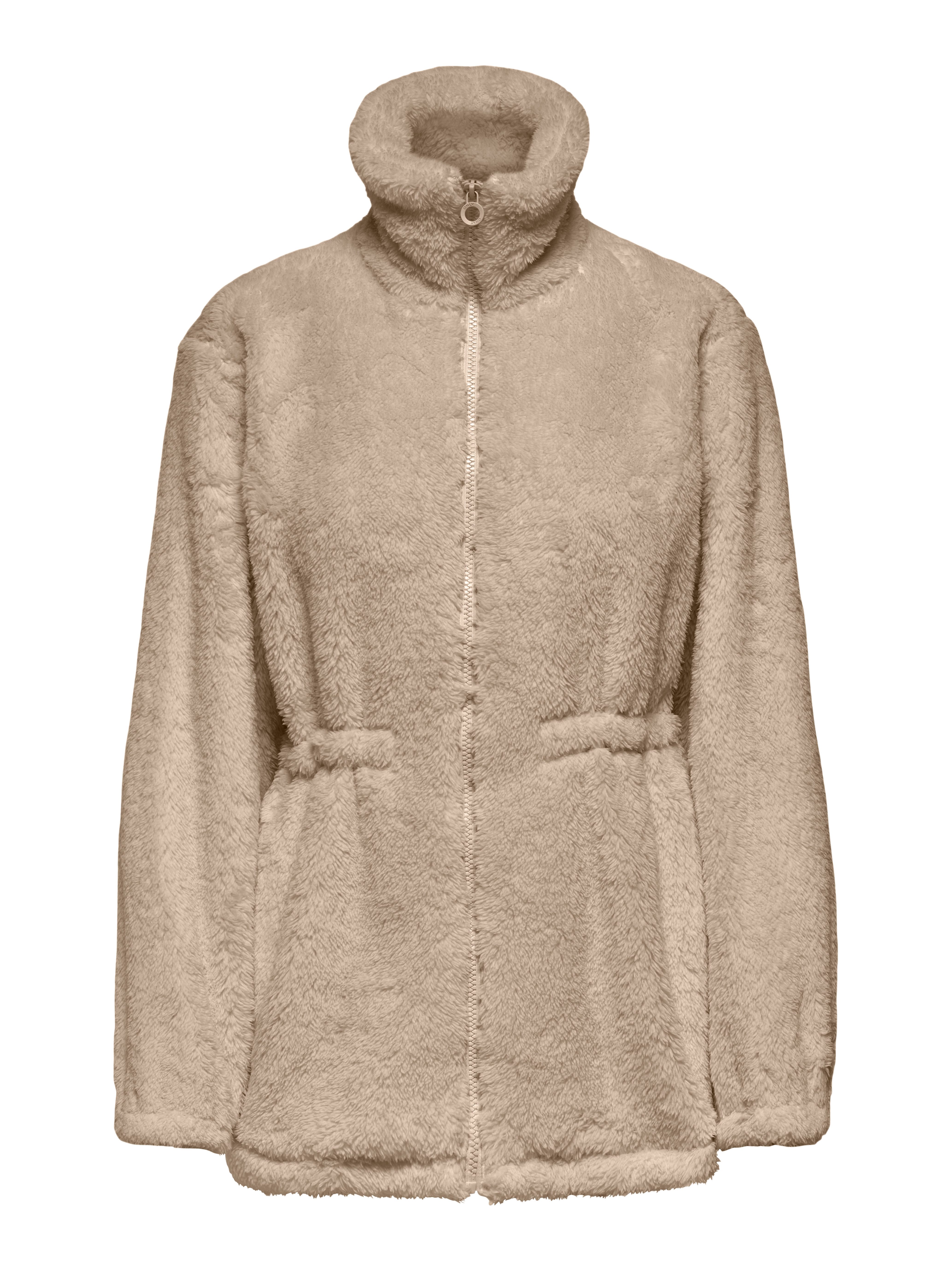 ONLY Plüschjacke ONLCONTACT COAT CC OTW Kunstfaser, Plüsch