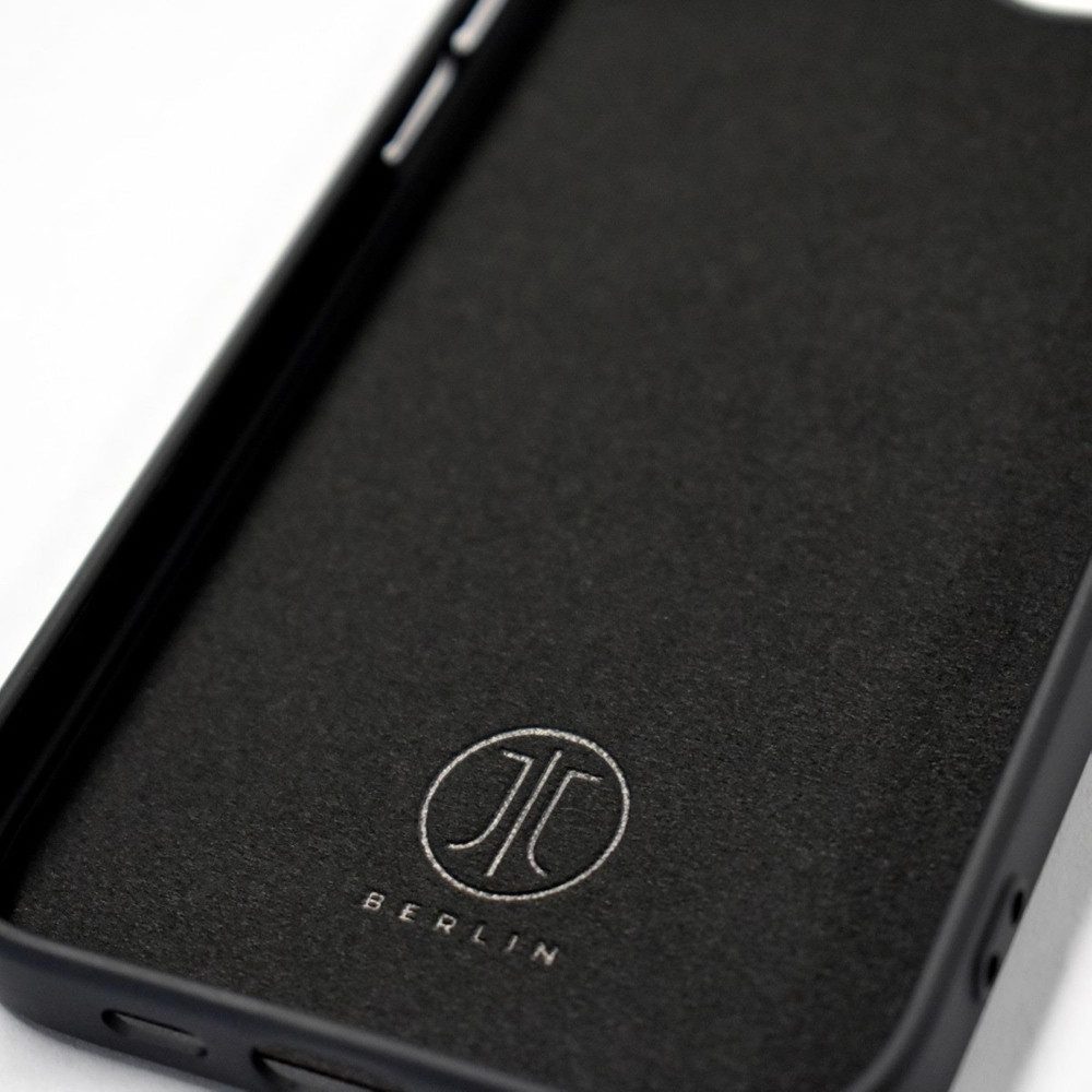 JT Berlin Smartphone-Hülle 11077 BackCase Pankow Soft Hülle schwarz