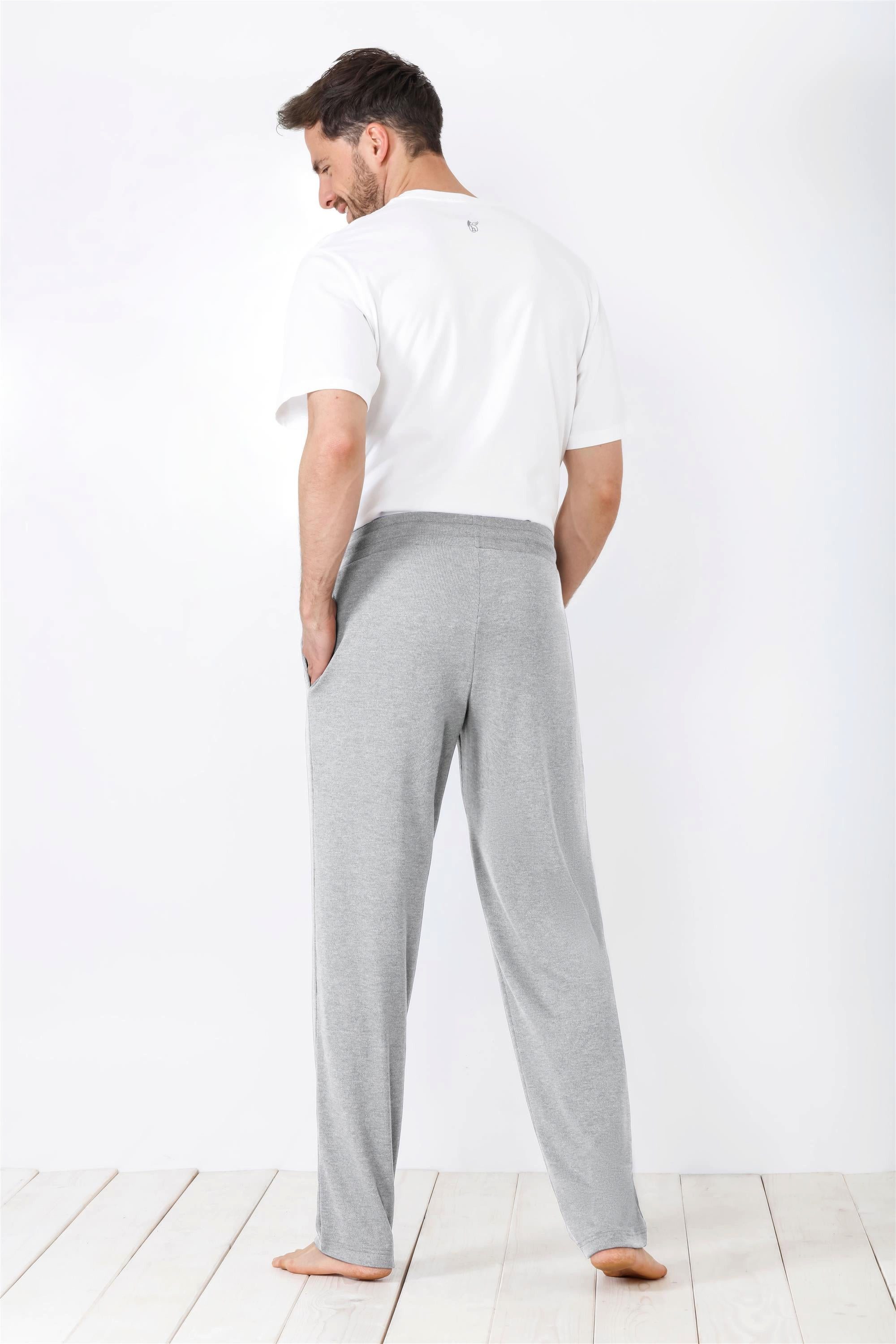 Hajo Homewearhose Herren Hose Piqué Stretch, günstig online kaufen