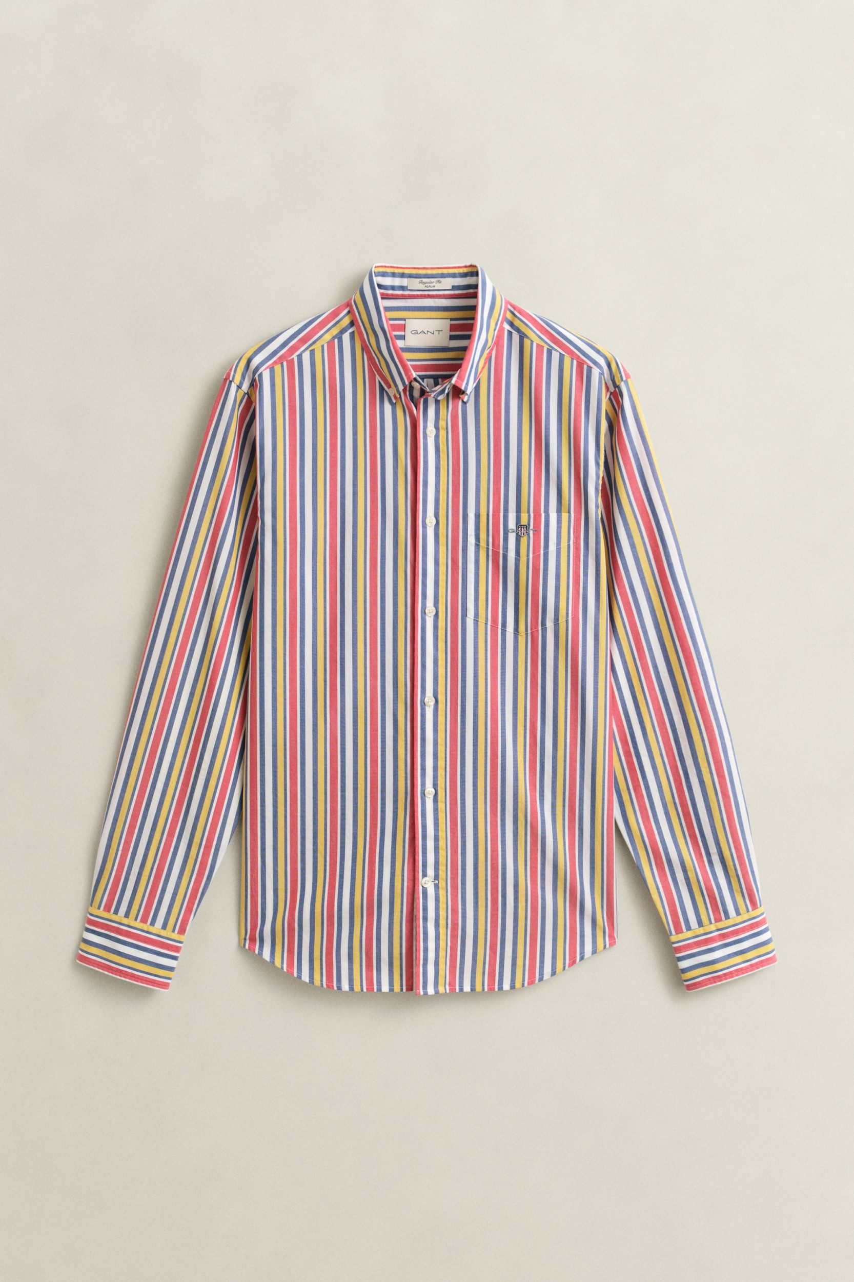 Gant Langarmhemd REG MULTISTRIPE POPLIN SHIRT