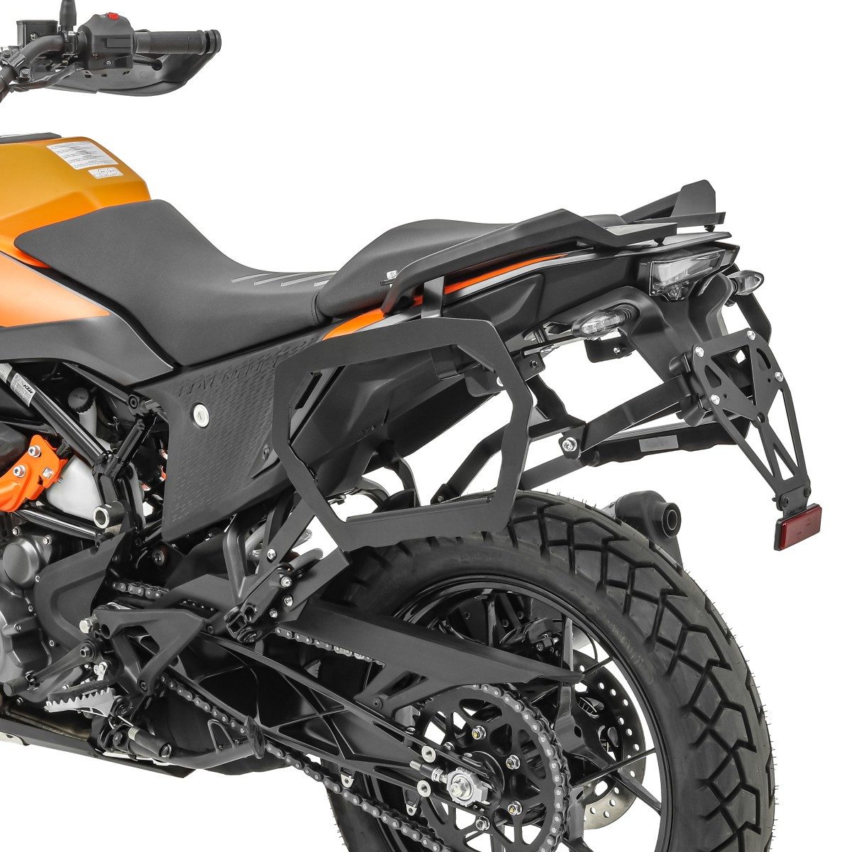 Bagtecs Kofferset Set Alukoffer + Kofferträger passend für KTM 390 Adventure 20-24 Alumi
