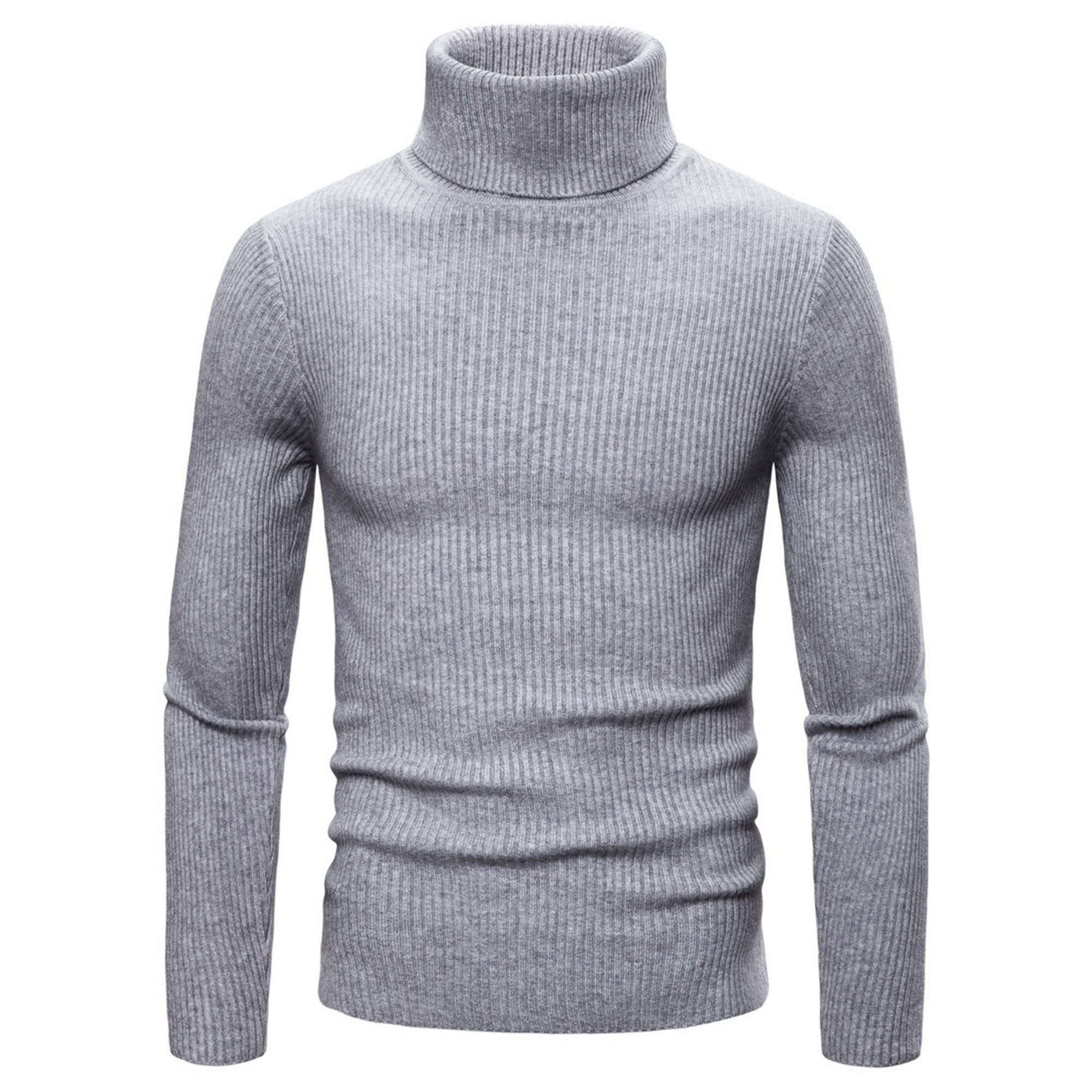 TANTOMI Rollkragenpullover Herren Rollkragen Pullover Sweater günstig online kaufen