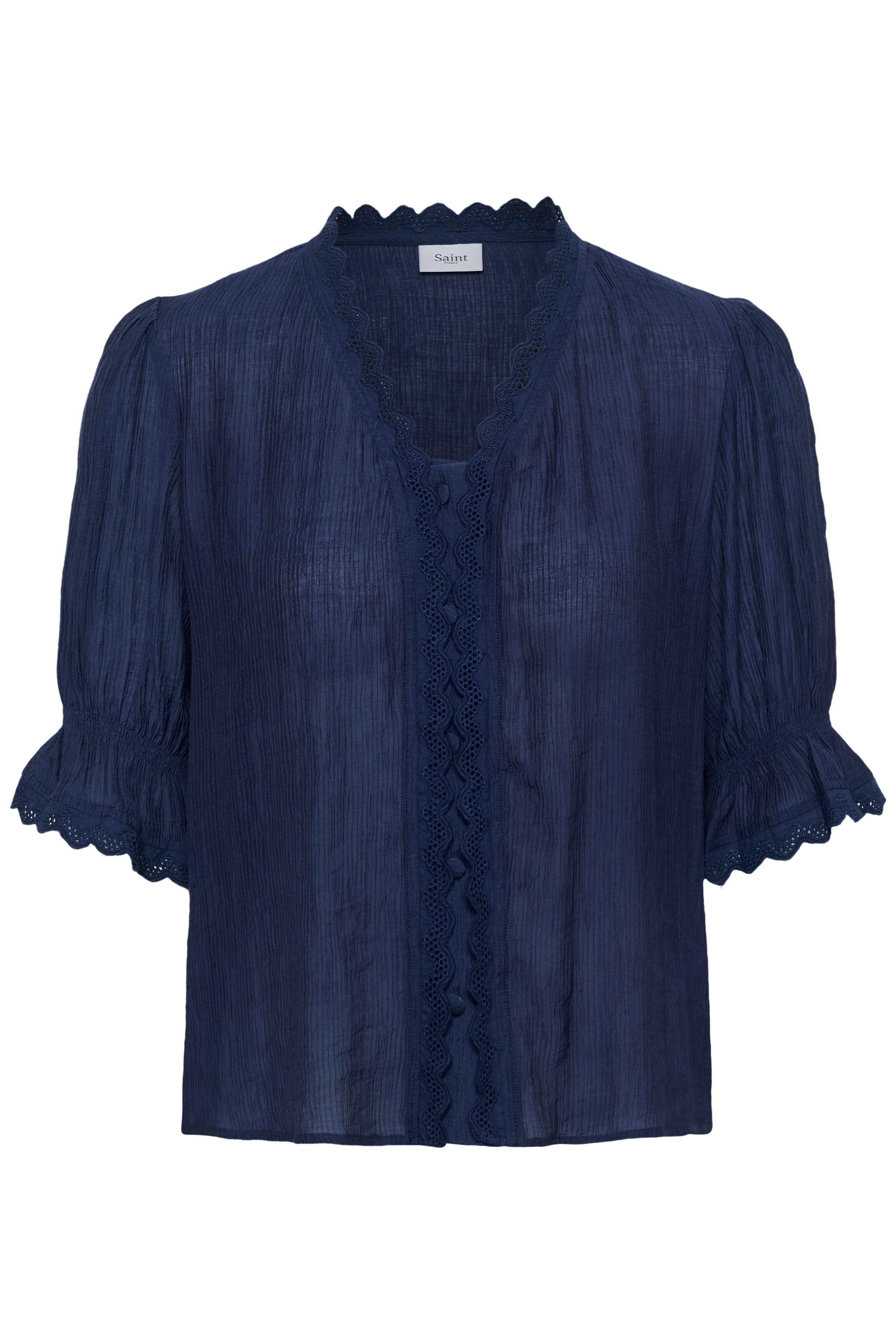 Saint Tropez Kurzarmbluse KristelSZ Shirt günstig online kaufen