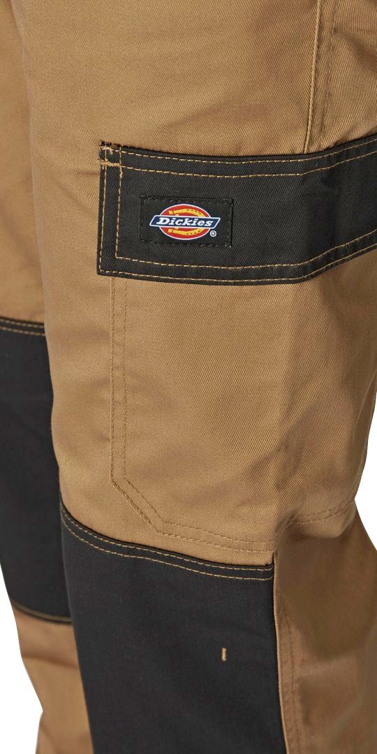 Dickies Arbeitshose Everyday mit khaki/black Kniepolstertaschen