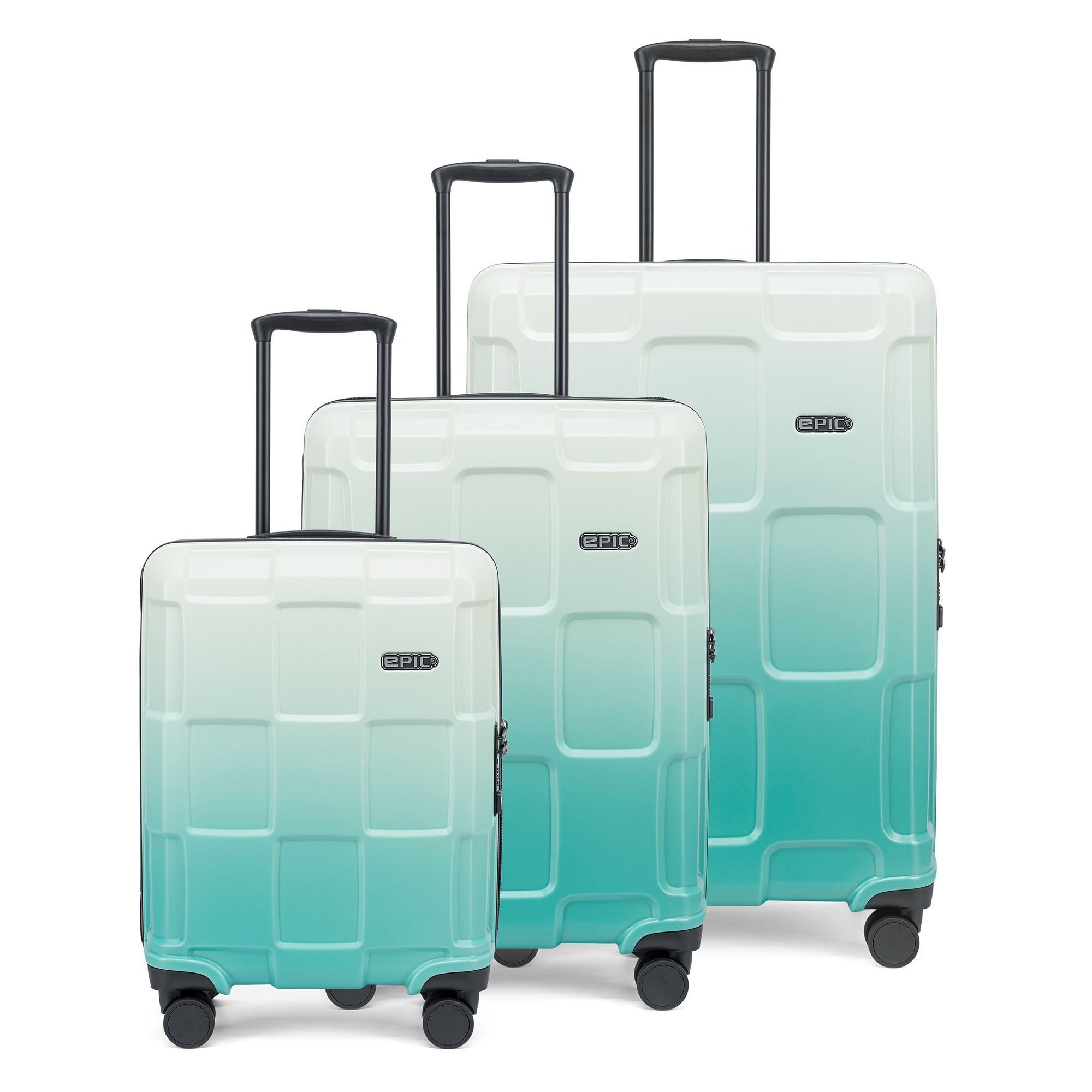 EPIC Trolleyset Crate EX Wildlife, 4 Rollen, (3-teilig, 3 tlg), Polycarbonat