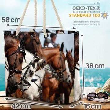 VOID Strandtasche (1-tlg), Pferde Reiter Reitsport pferd reiter sport pferde-reiten pferderücken