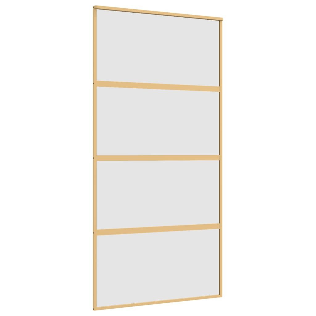 vidaXL Haustür Schiebetür Golden 102,5x205 cm günstig online kaufen