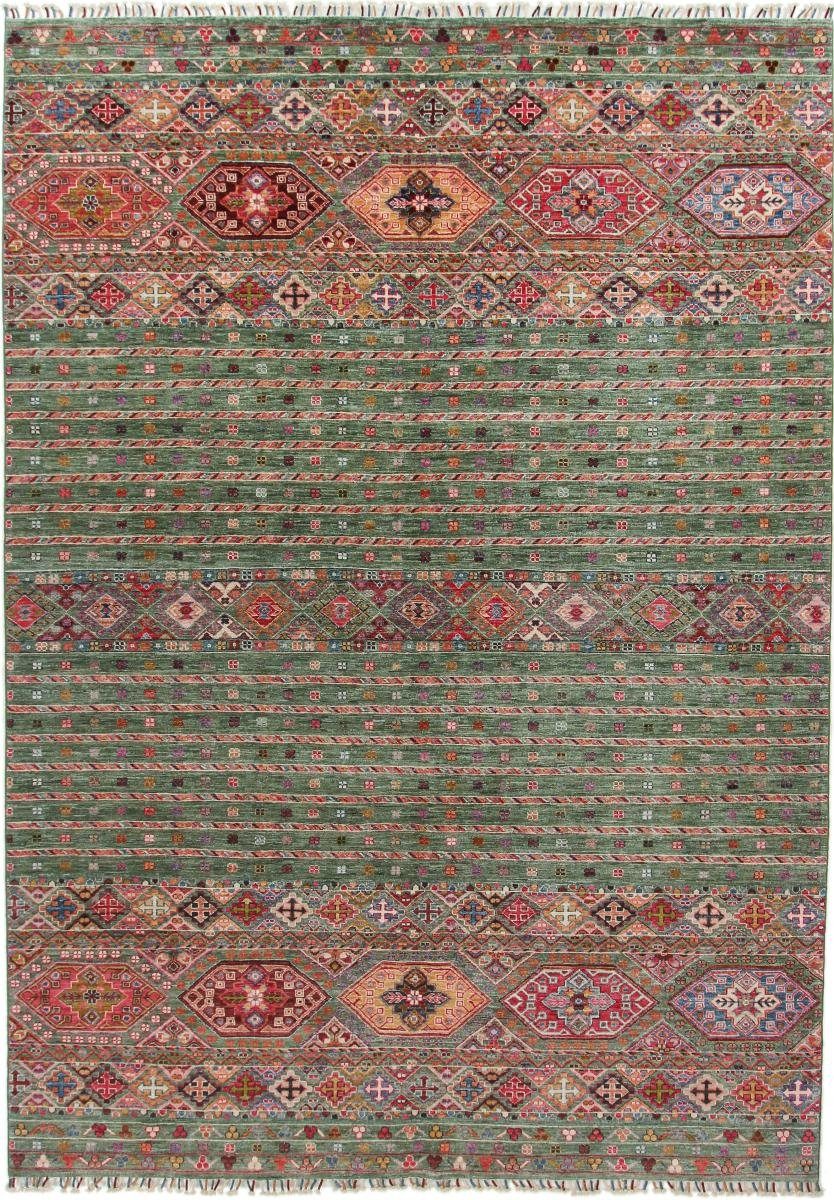 Orientteppich Arijana Shaal 208x290 Handgeknüpfter Orientteppich, Nain Trading, rechteckig, Höhe: 5 mm | Kurzflor-Teppiche