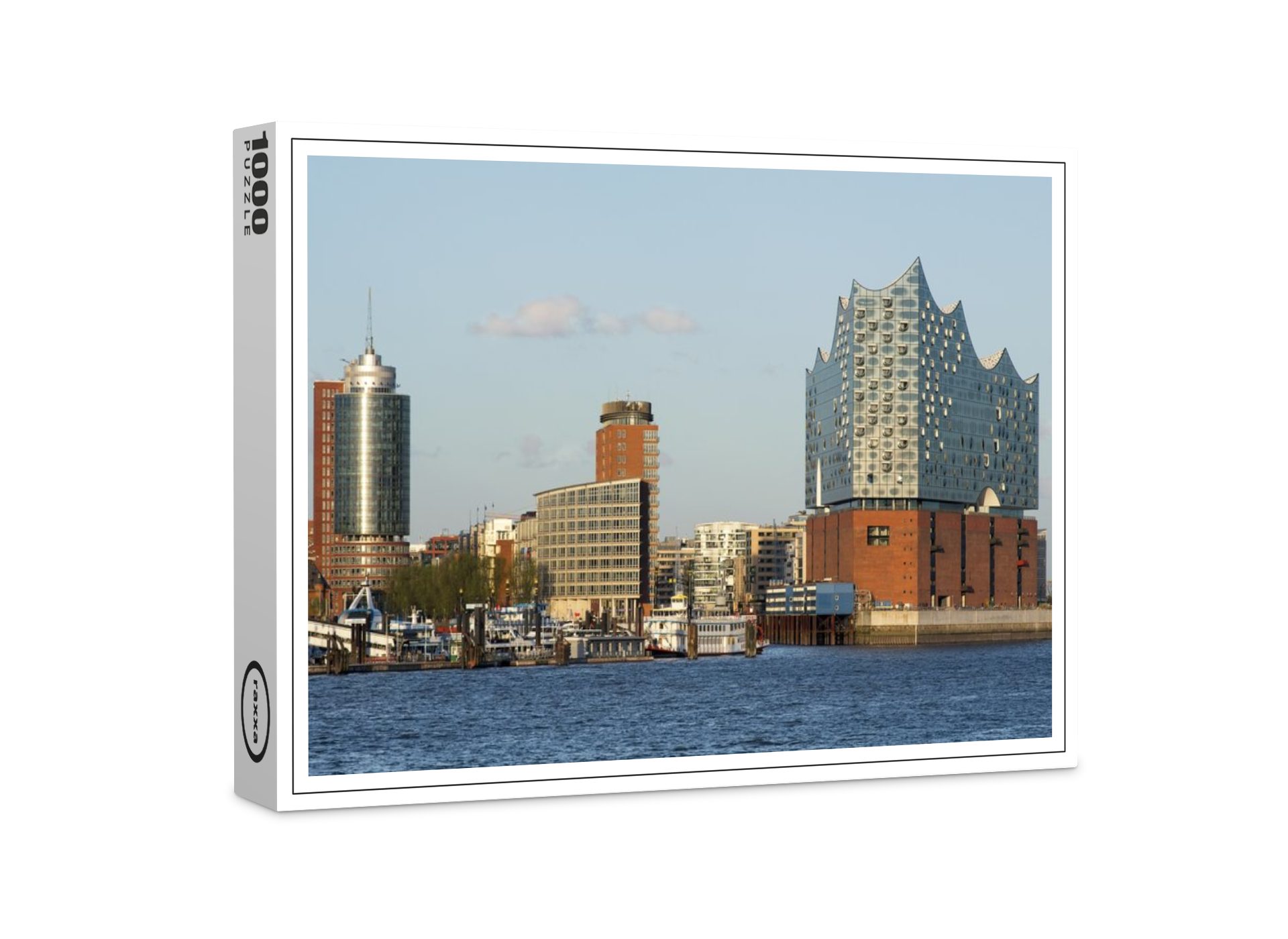 raxxa Puzzle Premium-Puzzle "Die Elbphilharmonie in Hamburg", FSC®, 1000  Puzzleteile