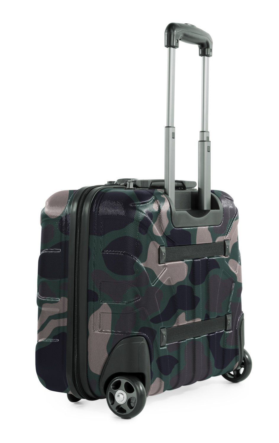 Suitline Handgepäckkoffer S1, 2 Rollen, Pilotentrolley Bordcase Hartschale TSA 38 cm