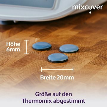 Mixcover Küchenmaschine mit Kochfunktion 3er Slider Gleitbrett für Thermomix TM 5 TM 6