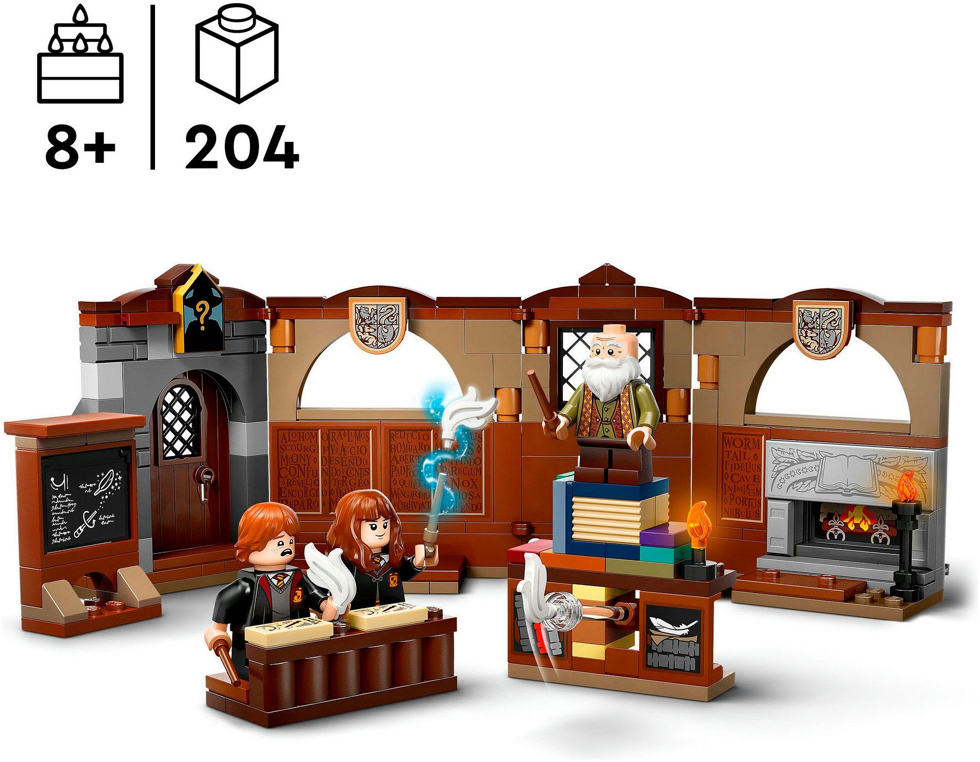 LEGO® Schloss Hogwarts™: Zauberkunstunterricht (76442), LEGO Harry Potter™ Konstruktionsspielsteine, (204 St), Made in Europe – Bild 3 von 5