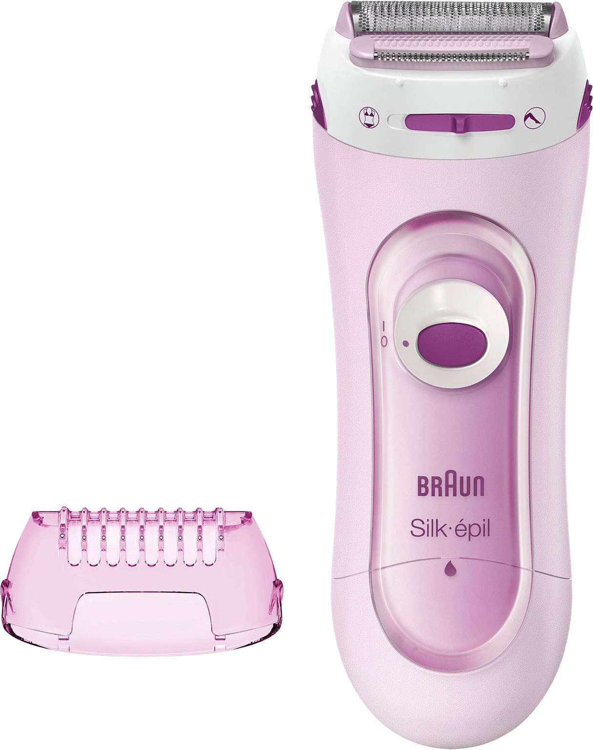 Braun Elektrokörperrasierer Silk-épil 5100, Aufsätze: 1, Kabelloser Elektrischer Rasierer und Trimmer