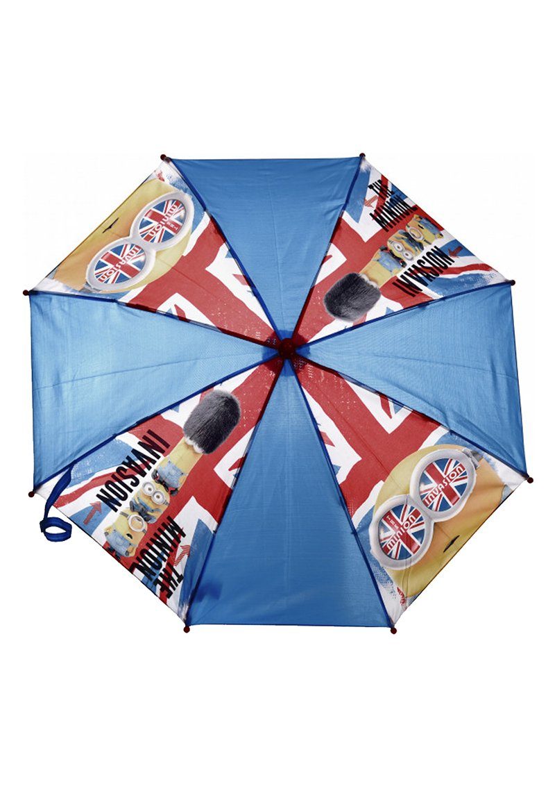 Minions Stockregenschirm Kinder Jungen Stock-Schirm Kuppelschirm