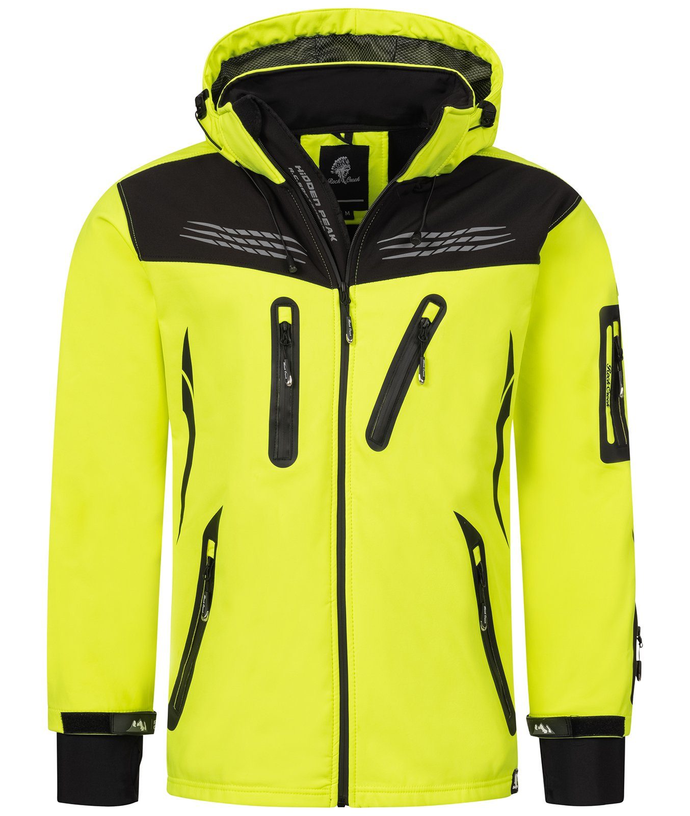 Rock Creek Softshelljacke Herren Softshelljacke Wanderjacke günstig online kaufen