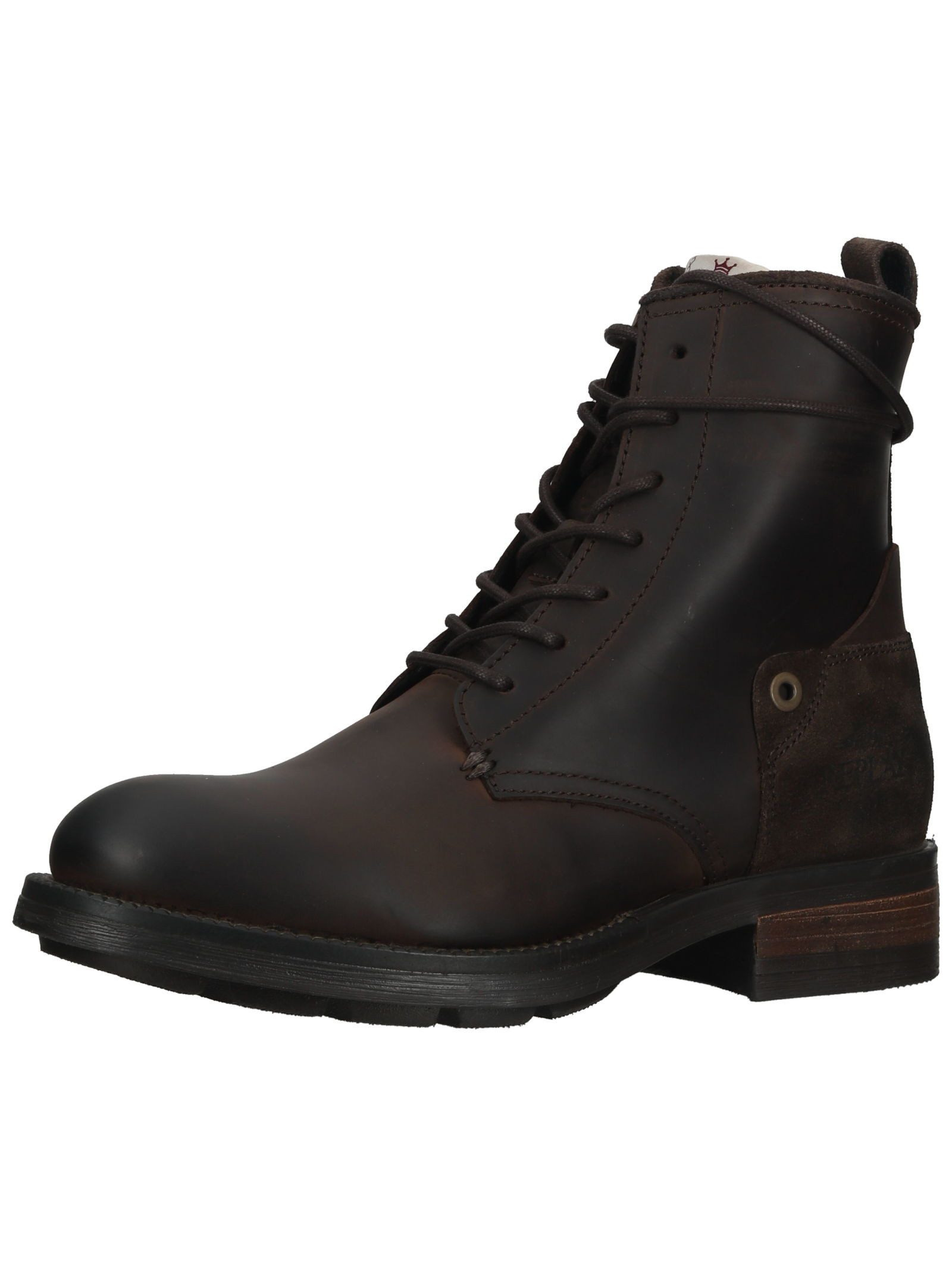 Replay Stiefelette Leder Schnürstiefelette