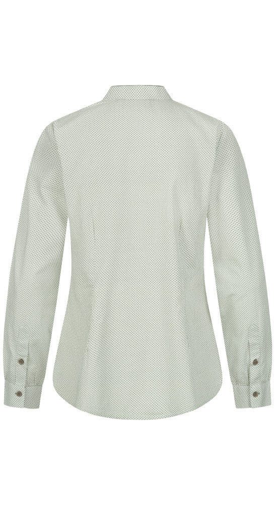 Nübler Dirndlbluse Trachtenbluse Langarm Anita in Grün von Nübler günstig online kaufen